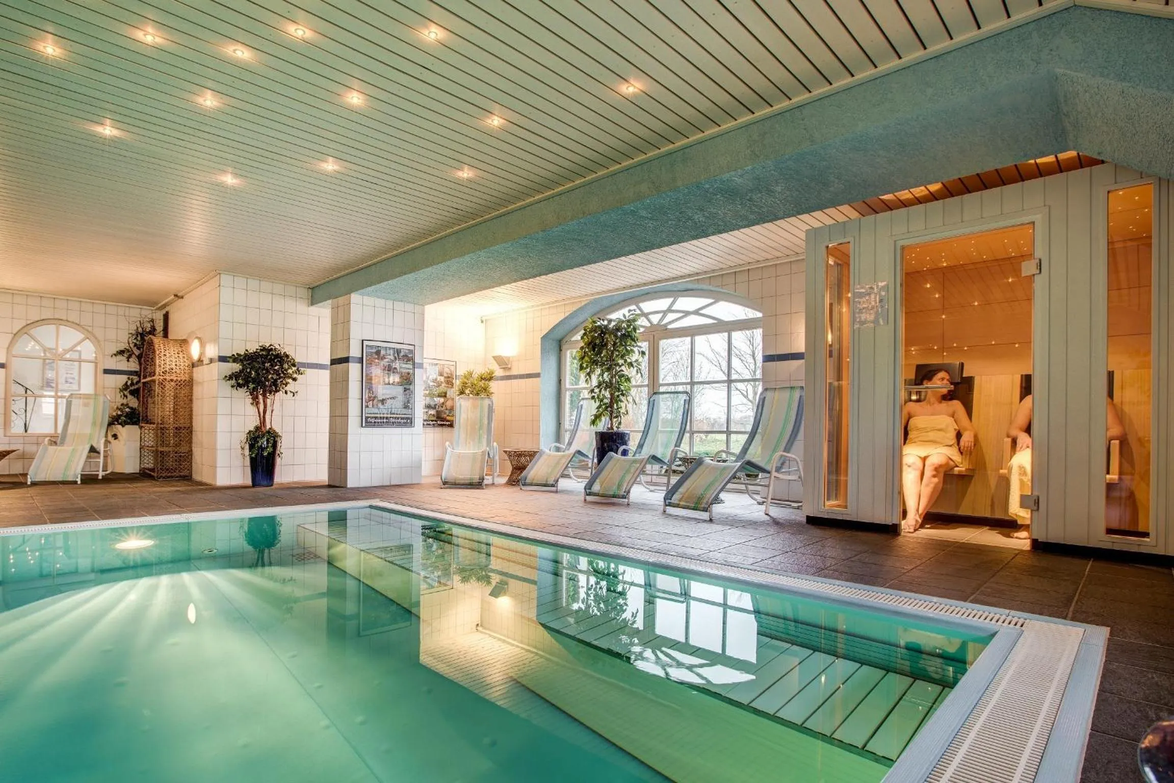 Swimming pool in Hotel Landhaus Steinfeld