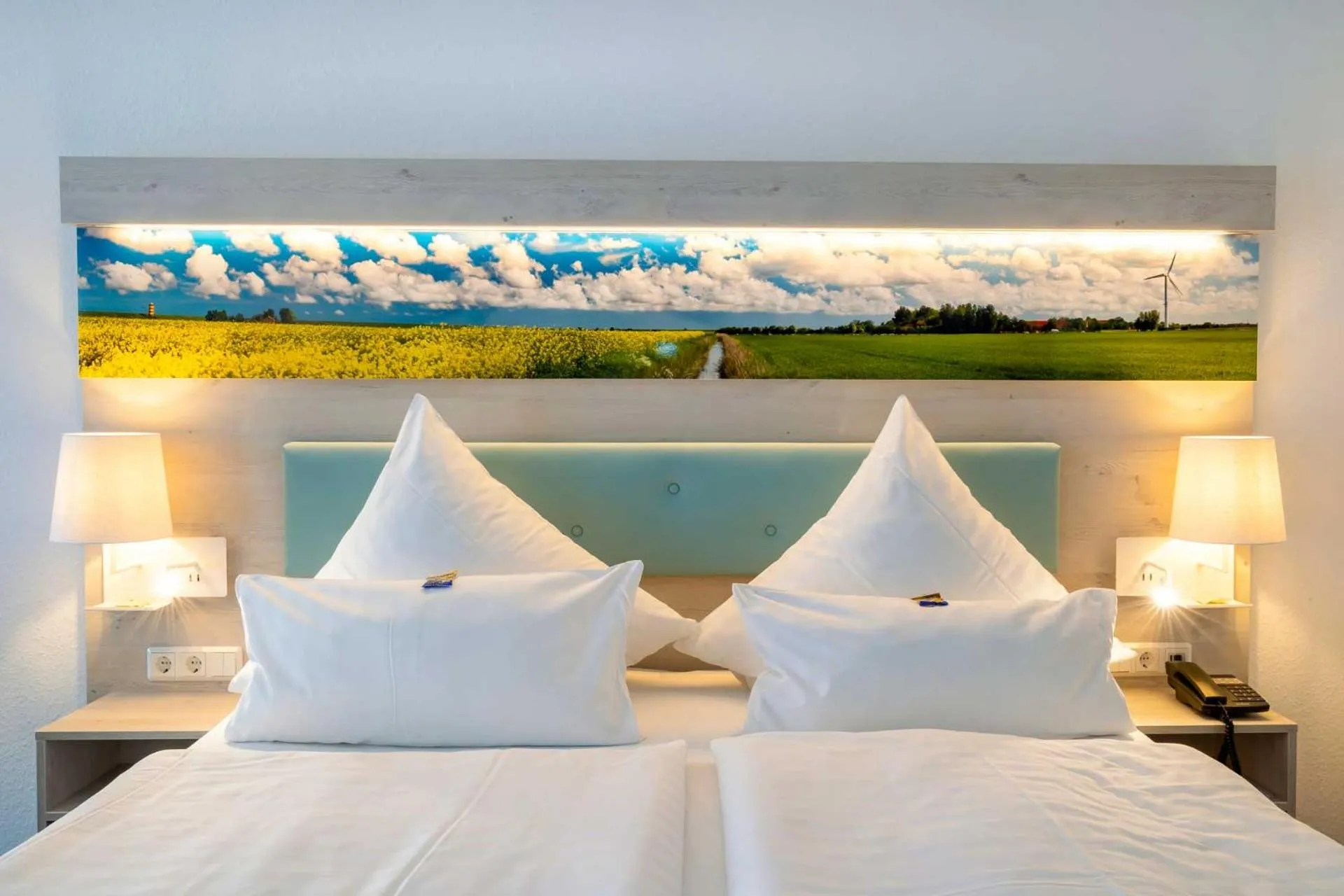 Photo of the whole room, Bed in Hotel Landhaus Steinfeld