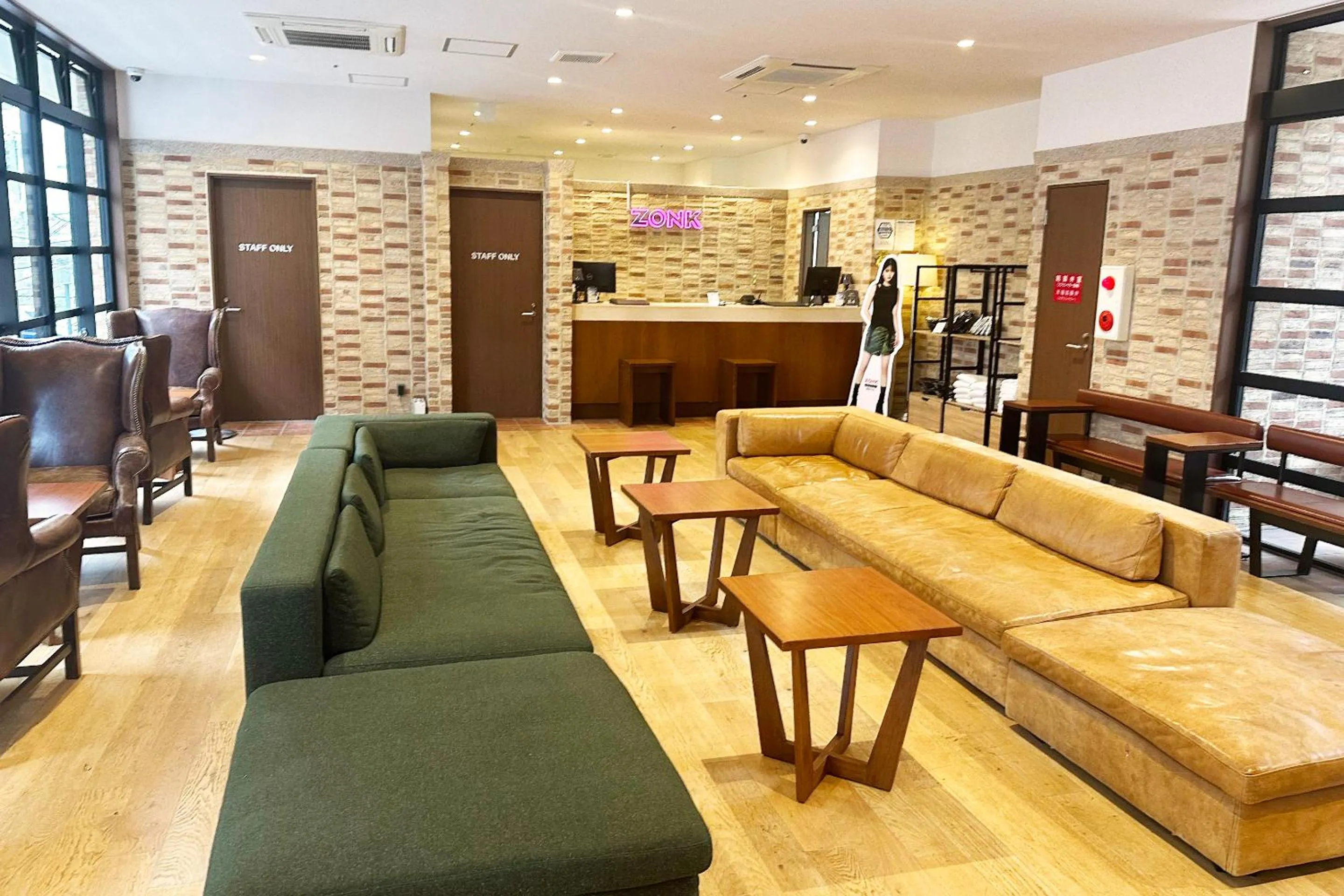 Lobby or reception in ZONK HOTEL Hakata