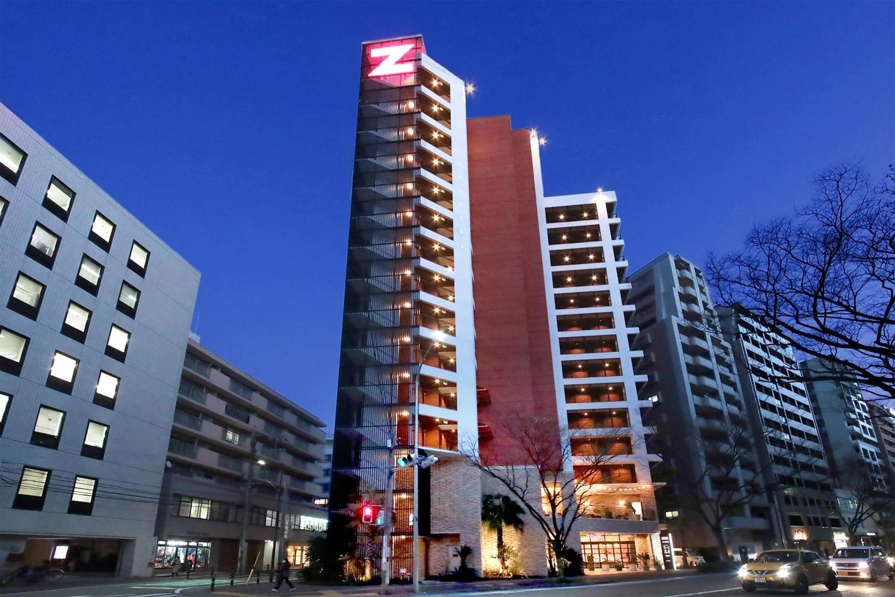 Property building in ZONK HOTEL Hakata