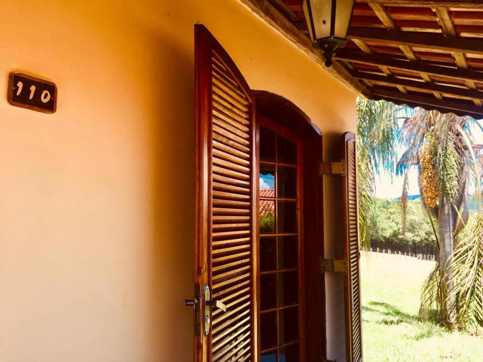 Patio in Hotel Fazenda Colina