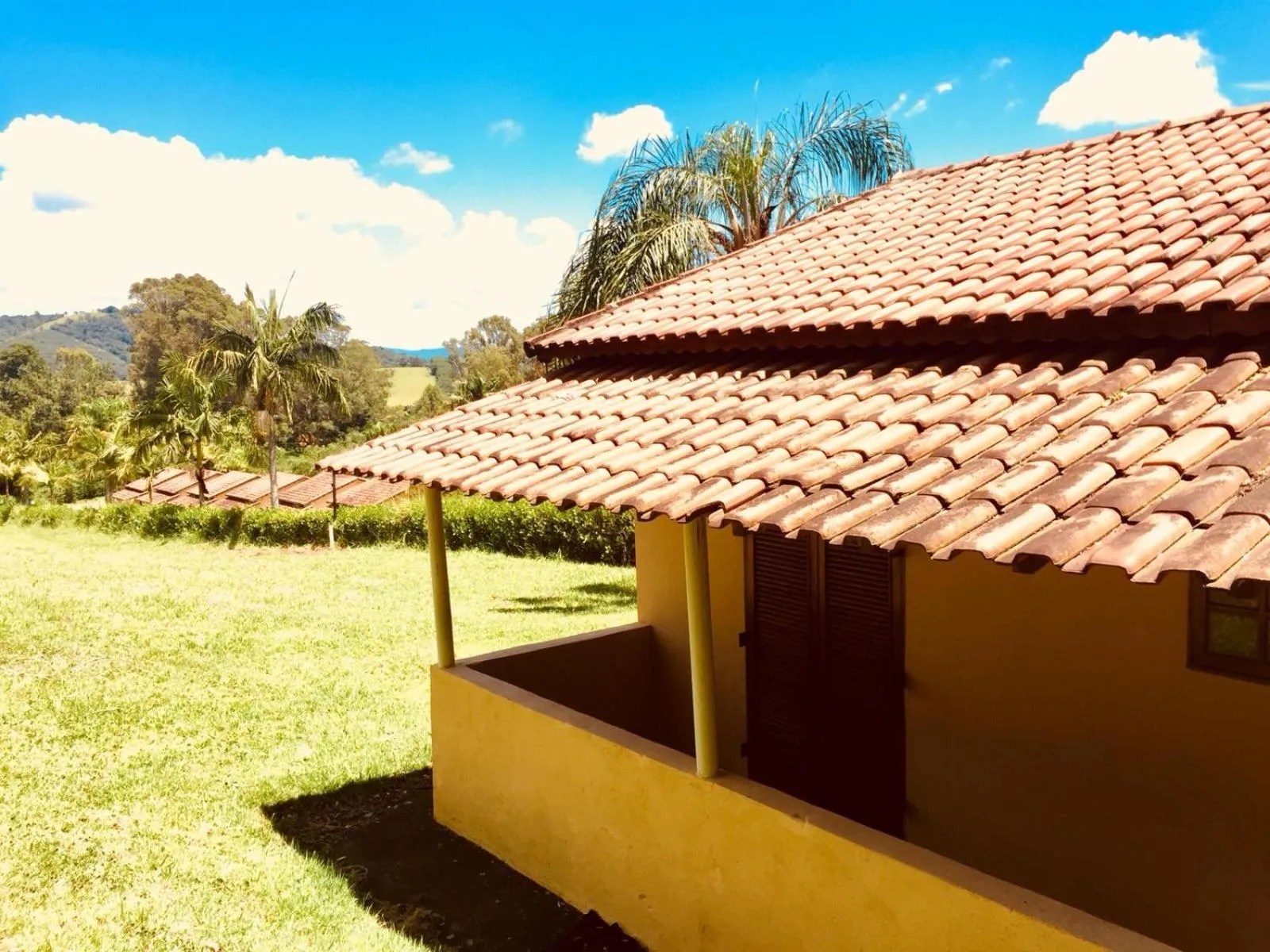 Patio in Hotel Fazenda Colina