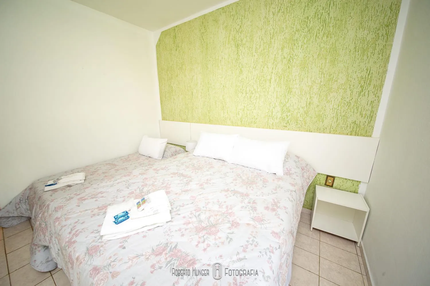 Bed in Hotel Fazenda Colina