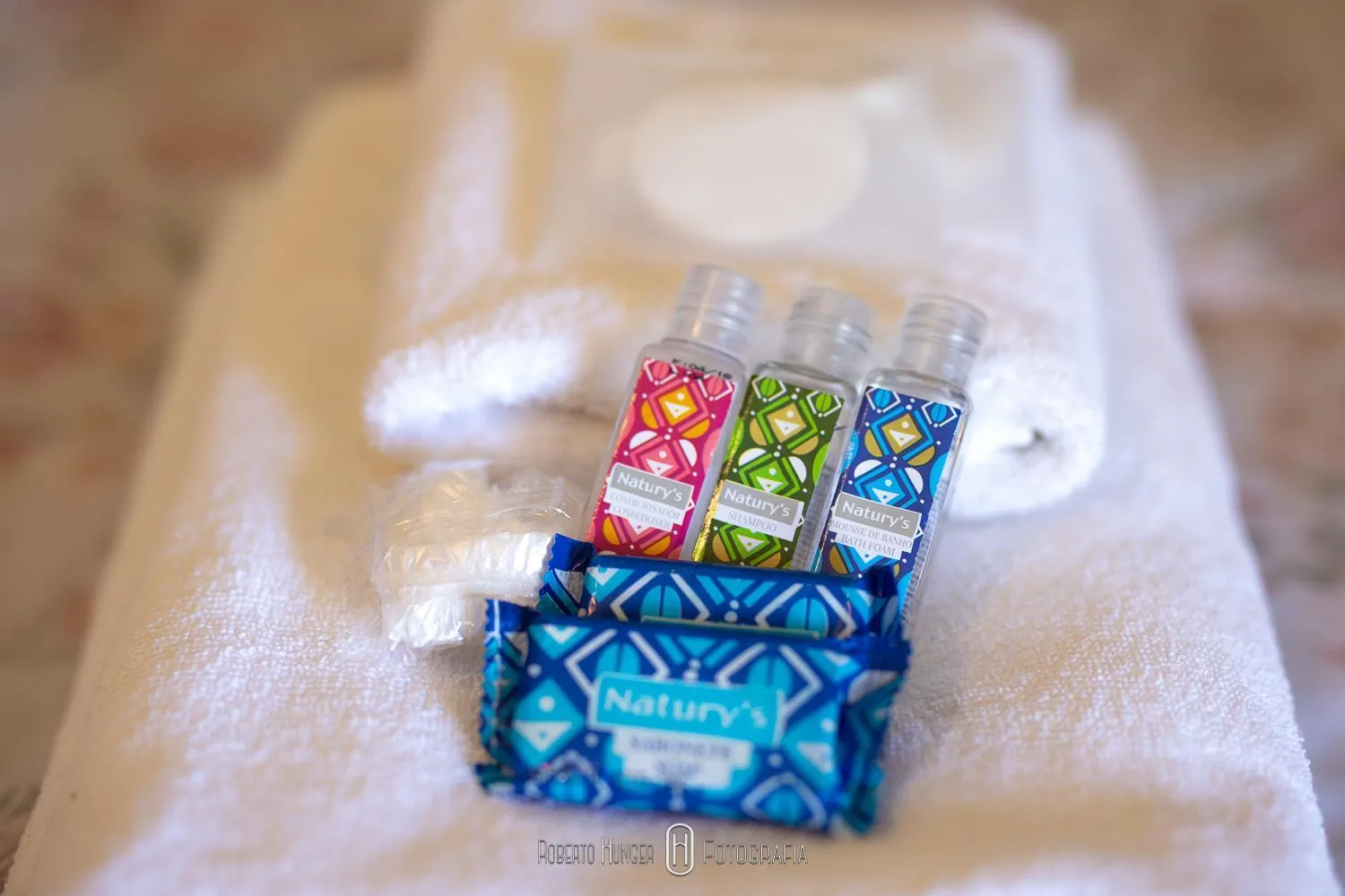 towels in Hotel Fazenda Colina