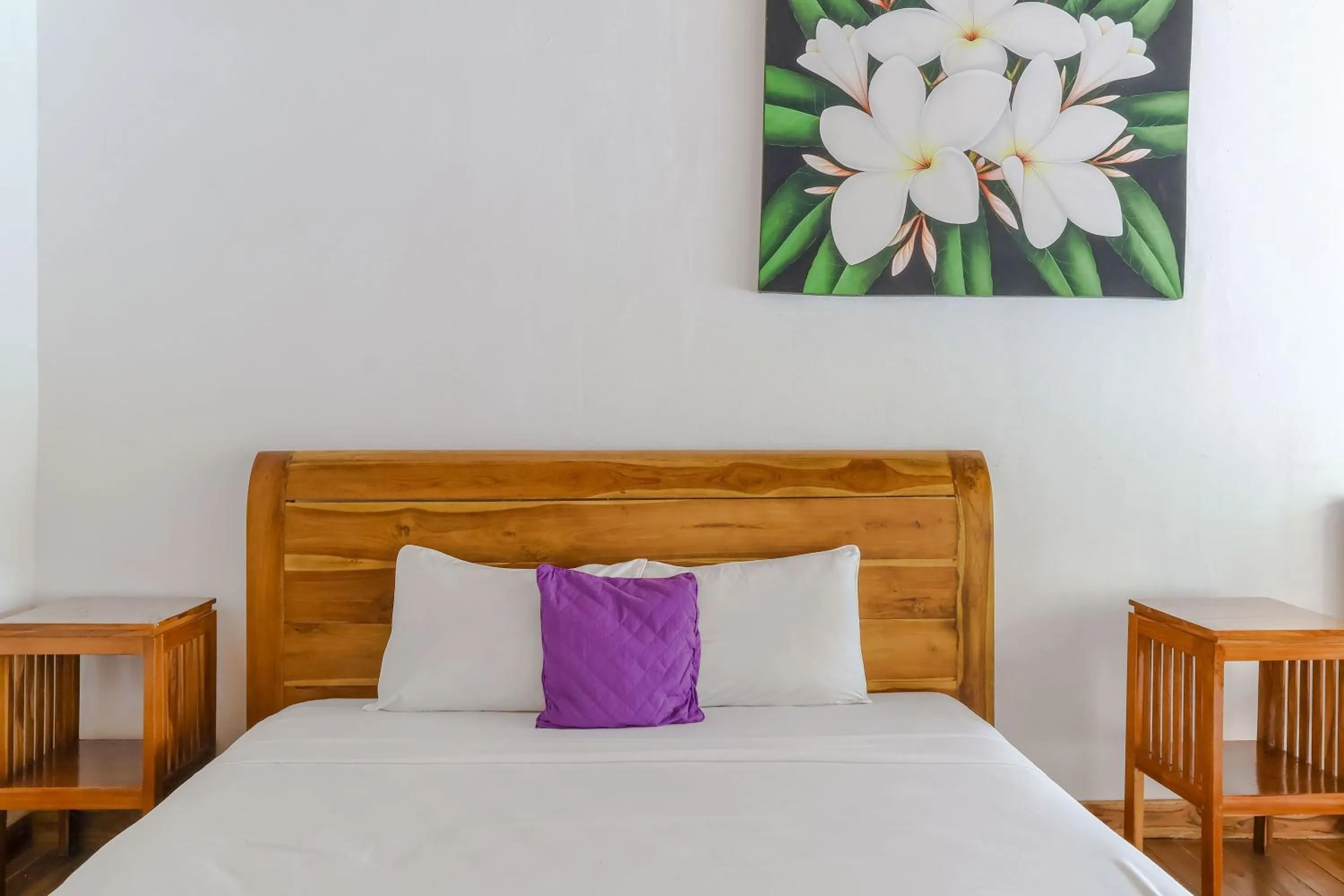 Bedroom, Bed in Taman Lituhayu Cottages Ubud