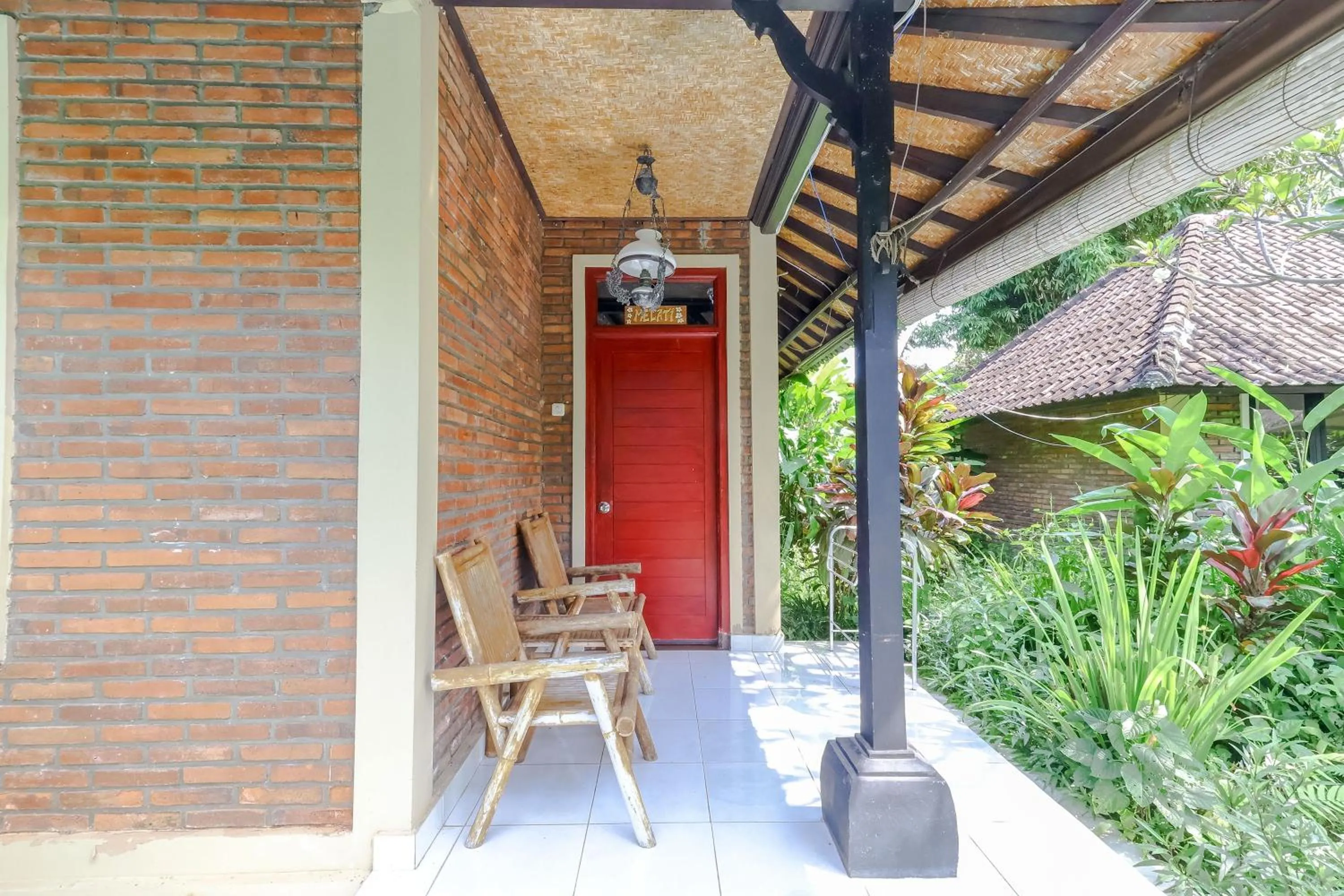 Patio in Taman Lituhayu Cottages Ubud