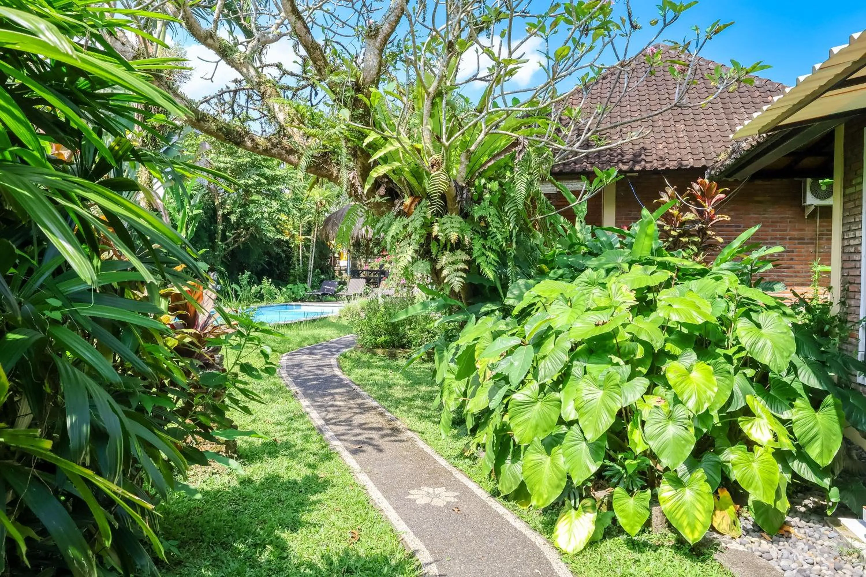 Garden in Taman Lituhayu Cottages Ubud