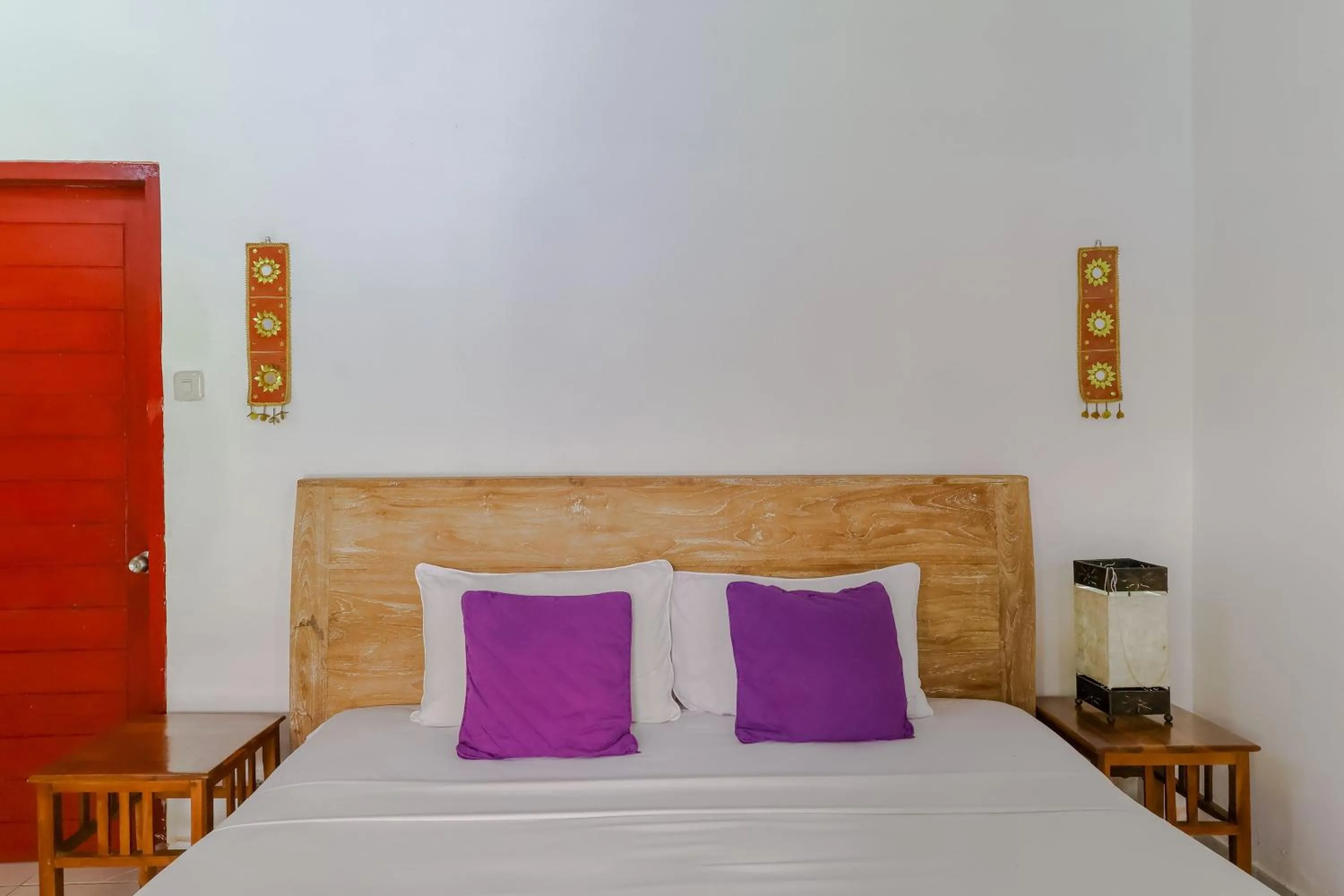 Bedroom, Bed in Taman Lituhayu Cottages Ubud