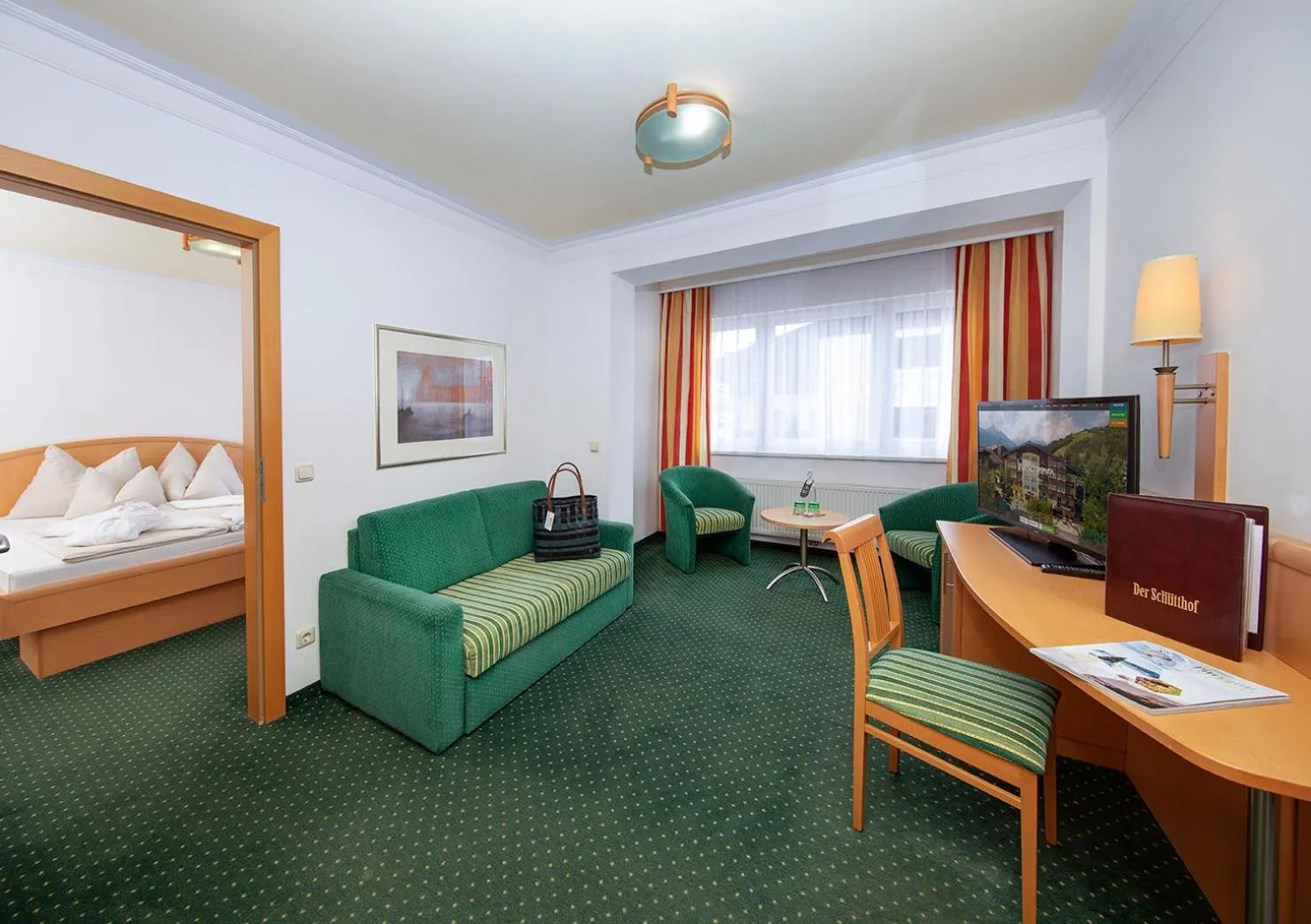 Photo of the whole room, Bed in Der Schütthof