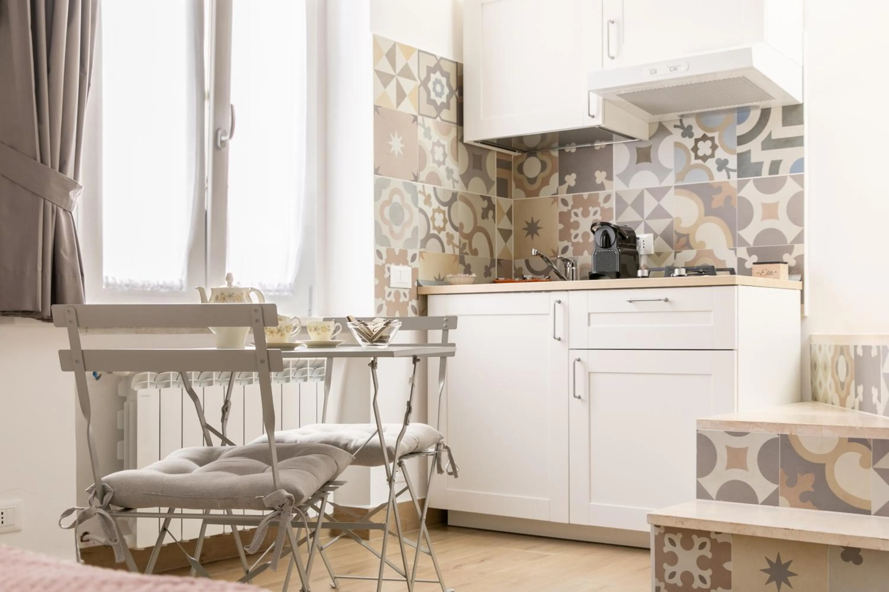 Kitchen or kitchenette in Mare all'Arco Casa Vacanze