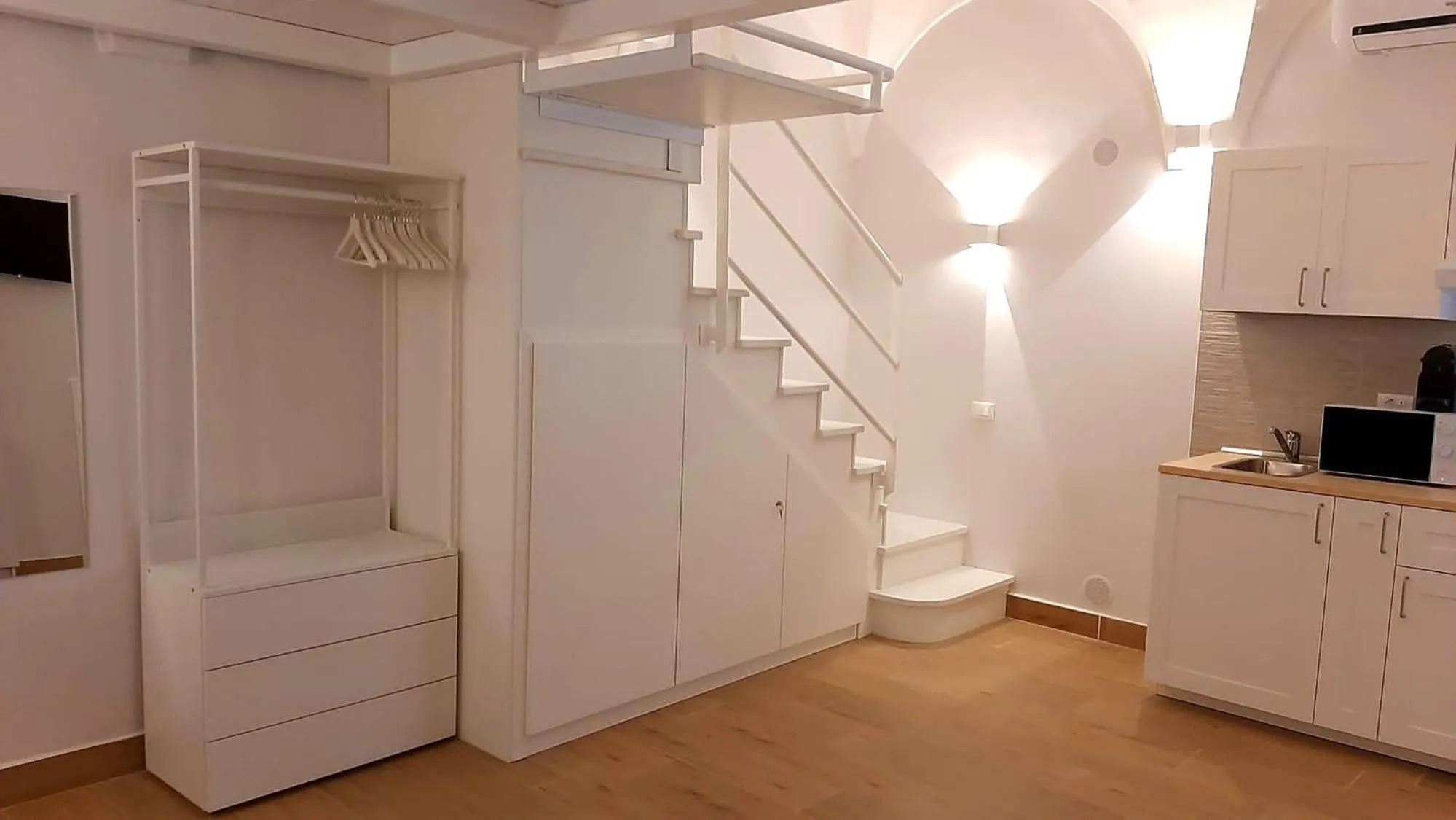 Kitchen or kitchenette in Mare all'Arco Casa Vacanze