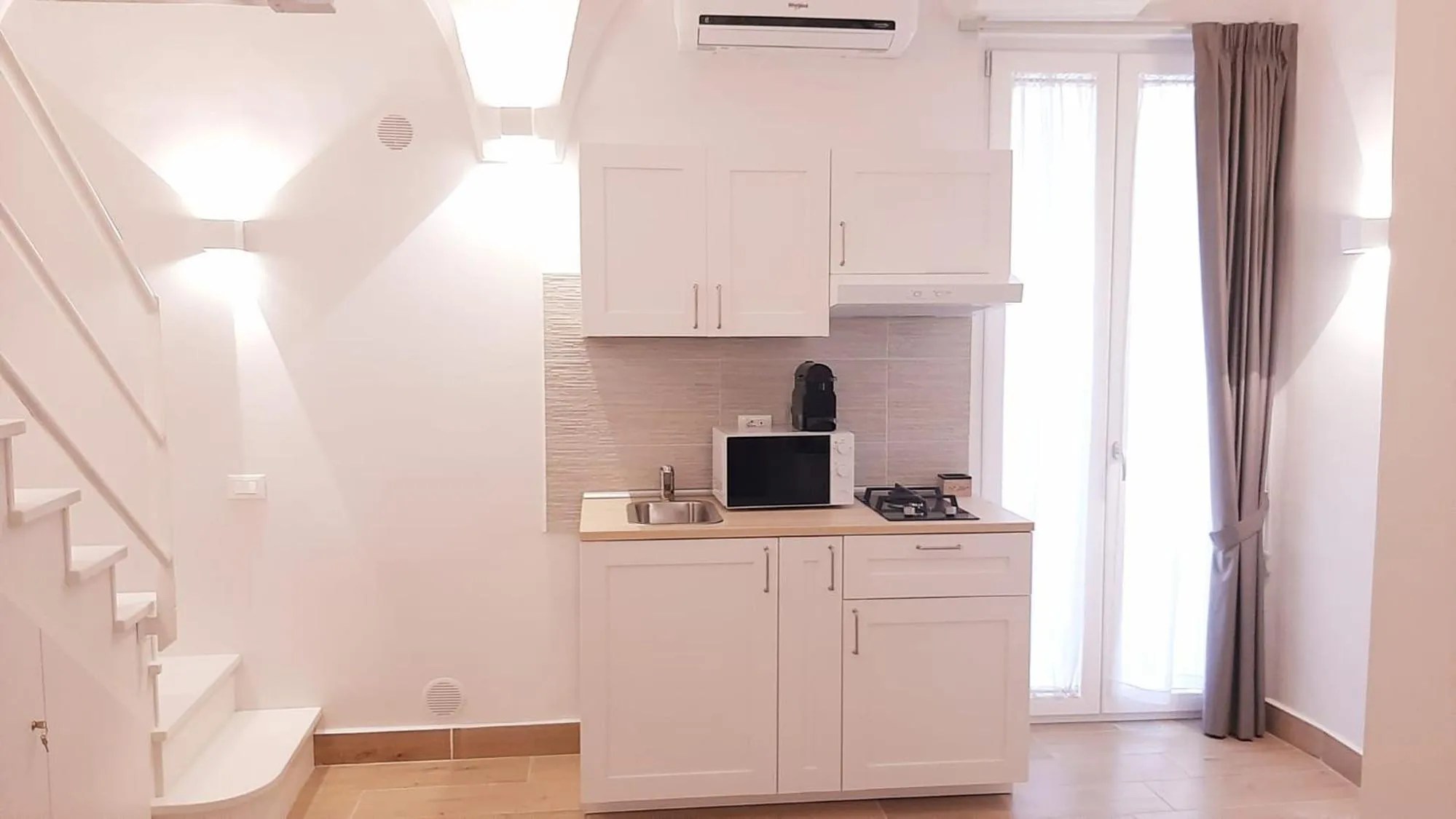 Kitchen or kitchenette in Mare all'Arco Casa Vacanze