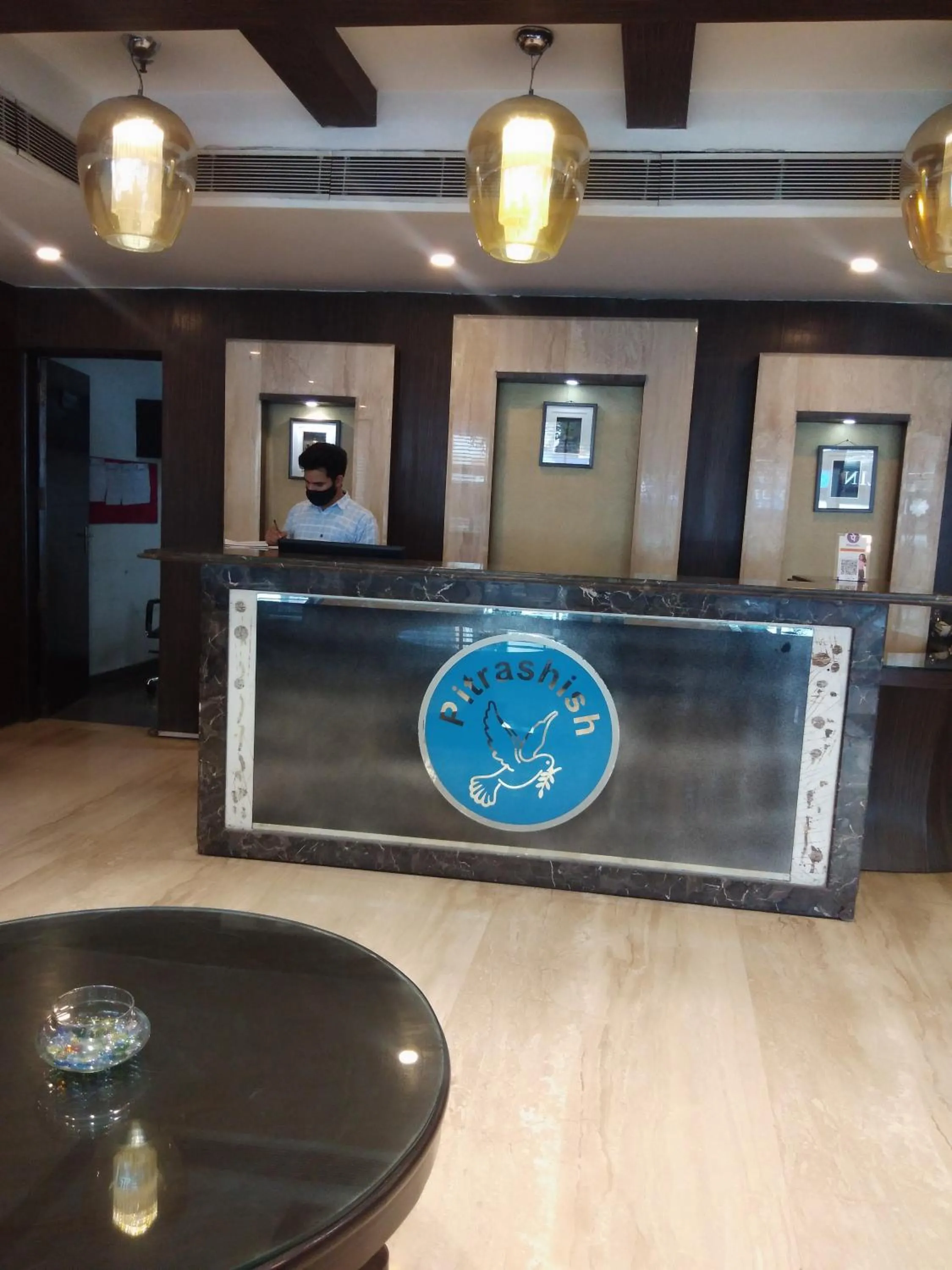 Lobby or reception in HOTEL PITRASHISH PRIDE IGI Intl AIRPORT DELHI