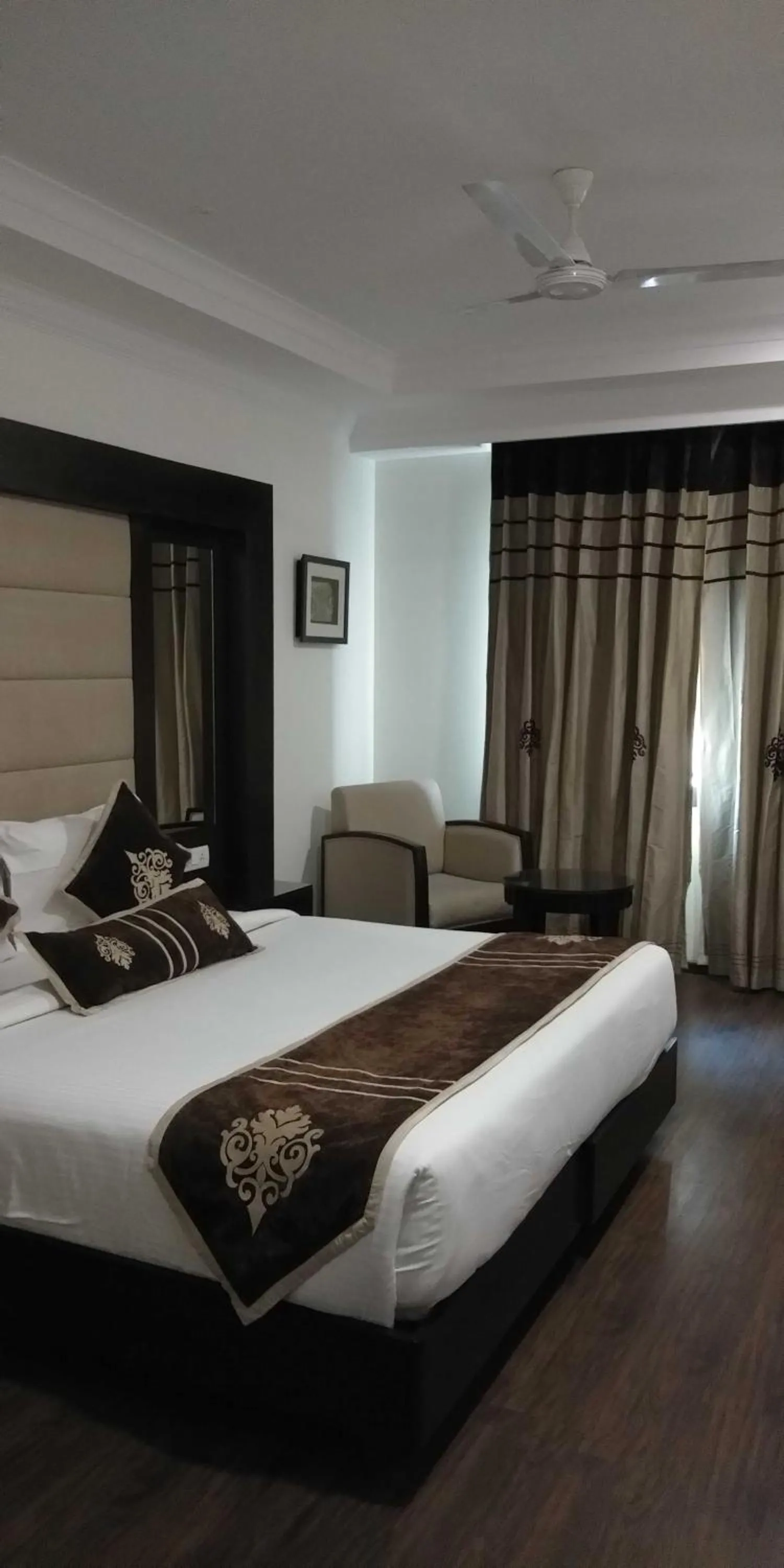 Bedroom, Bed in HOTEL PITRASHISH PRIDE IGI Intl AIRPORT DELHI