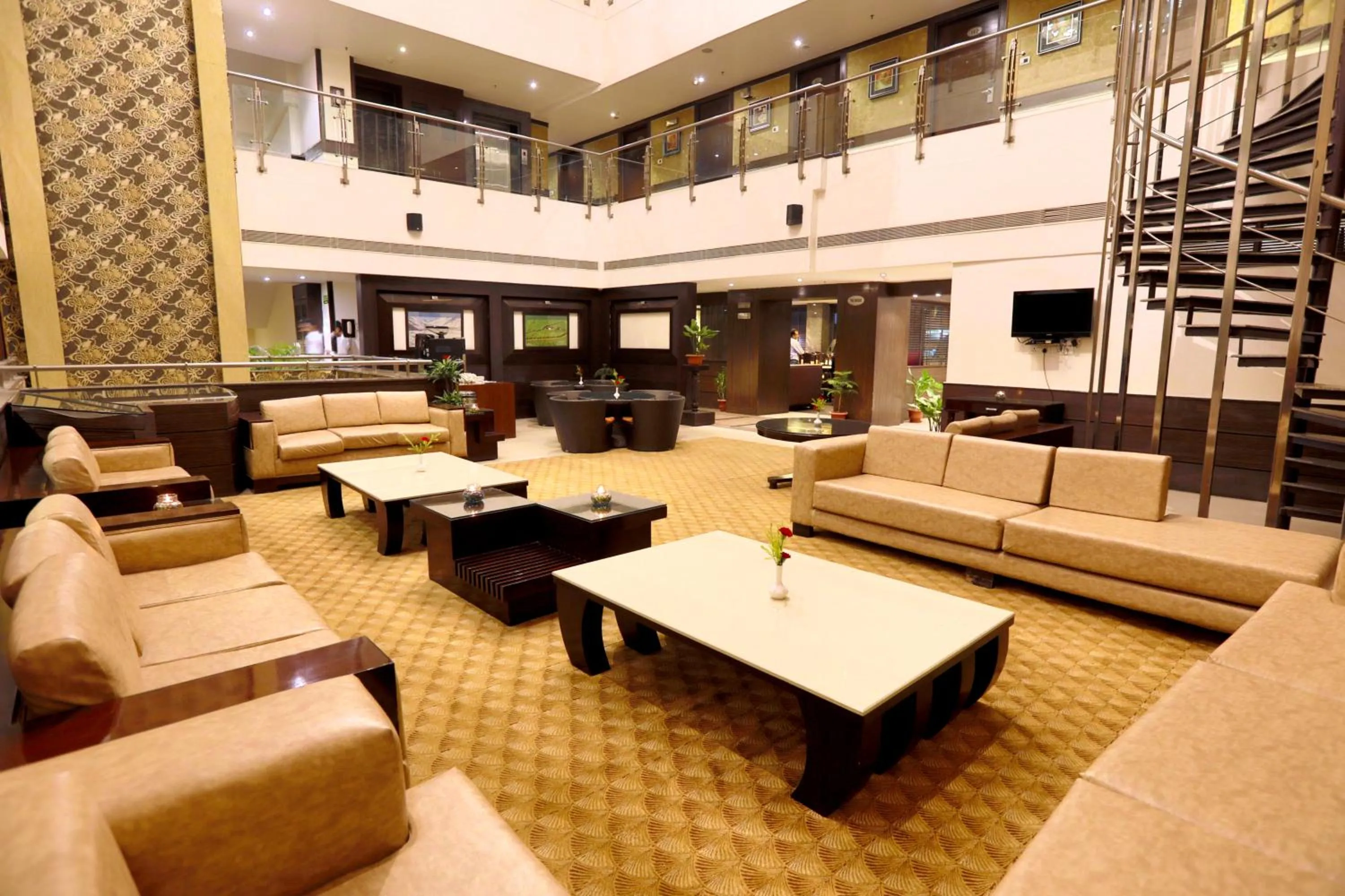 Lobby or reception in HOTEL PITRASHISH PRIDE IGI Intl AIRPORT DELHI