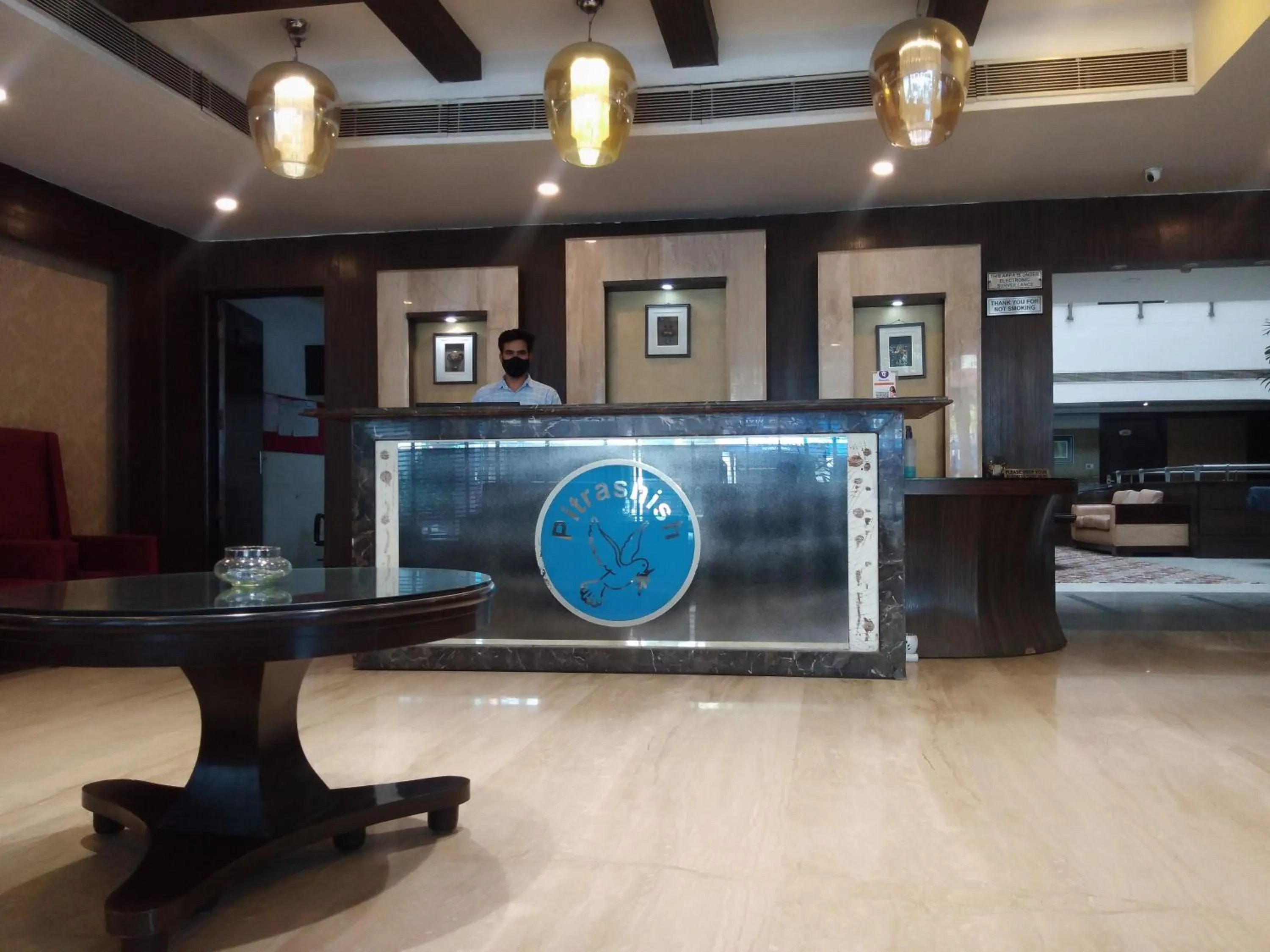 Lobby or reception in HOTEL PITRASHISH PRIDE IGI Intl AIRPORT DELHI