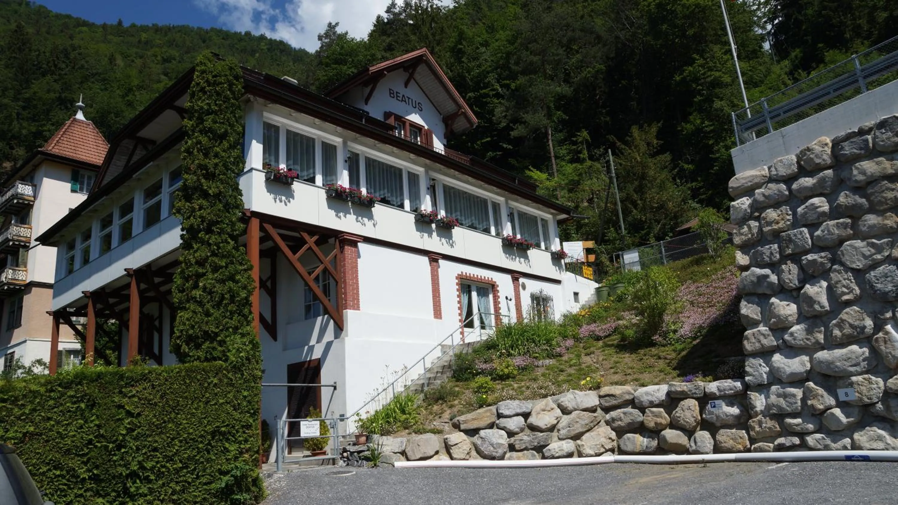 Property building in Hotel Beatus
