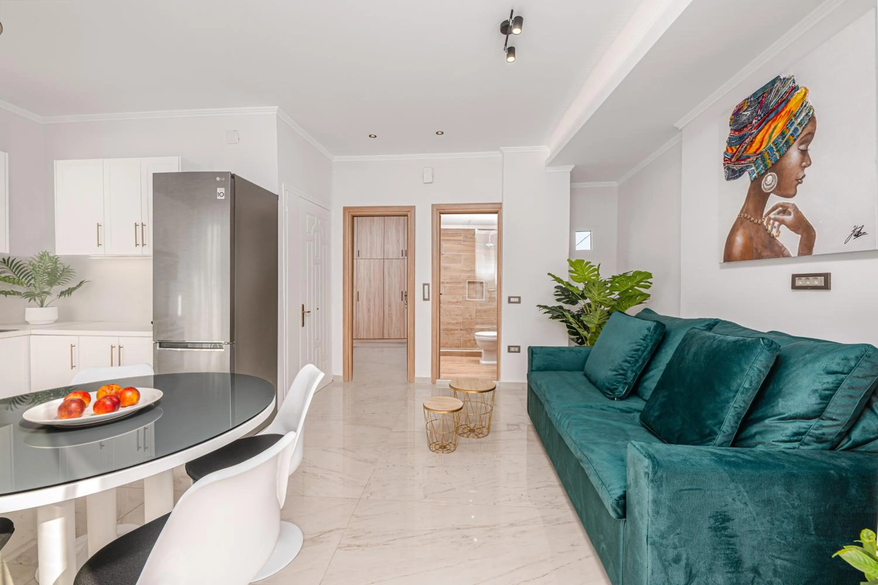 Living room in La Casa Di Luce