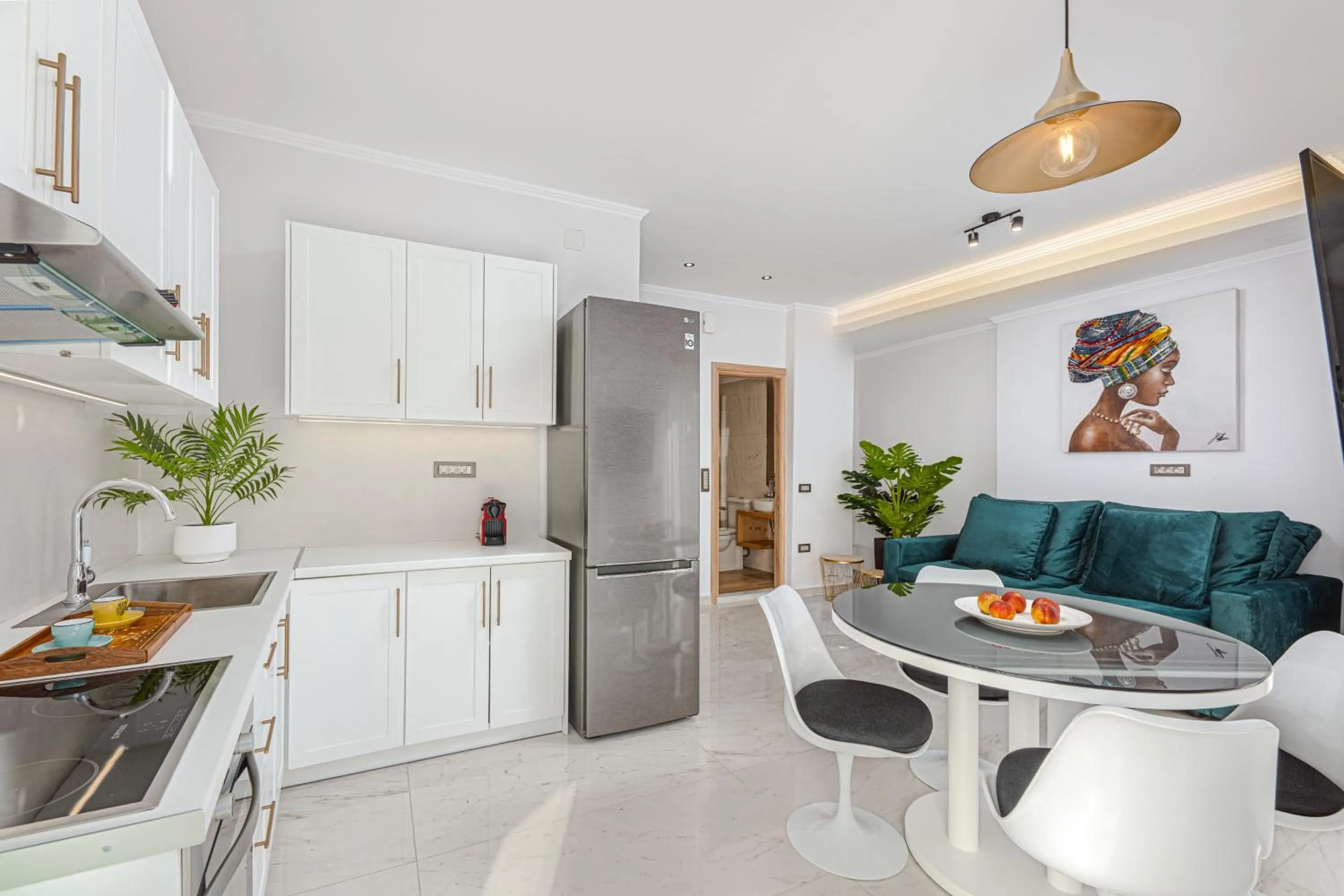 Living room in La Casa Di Luce