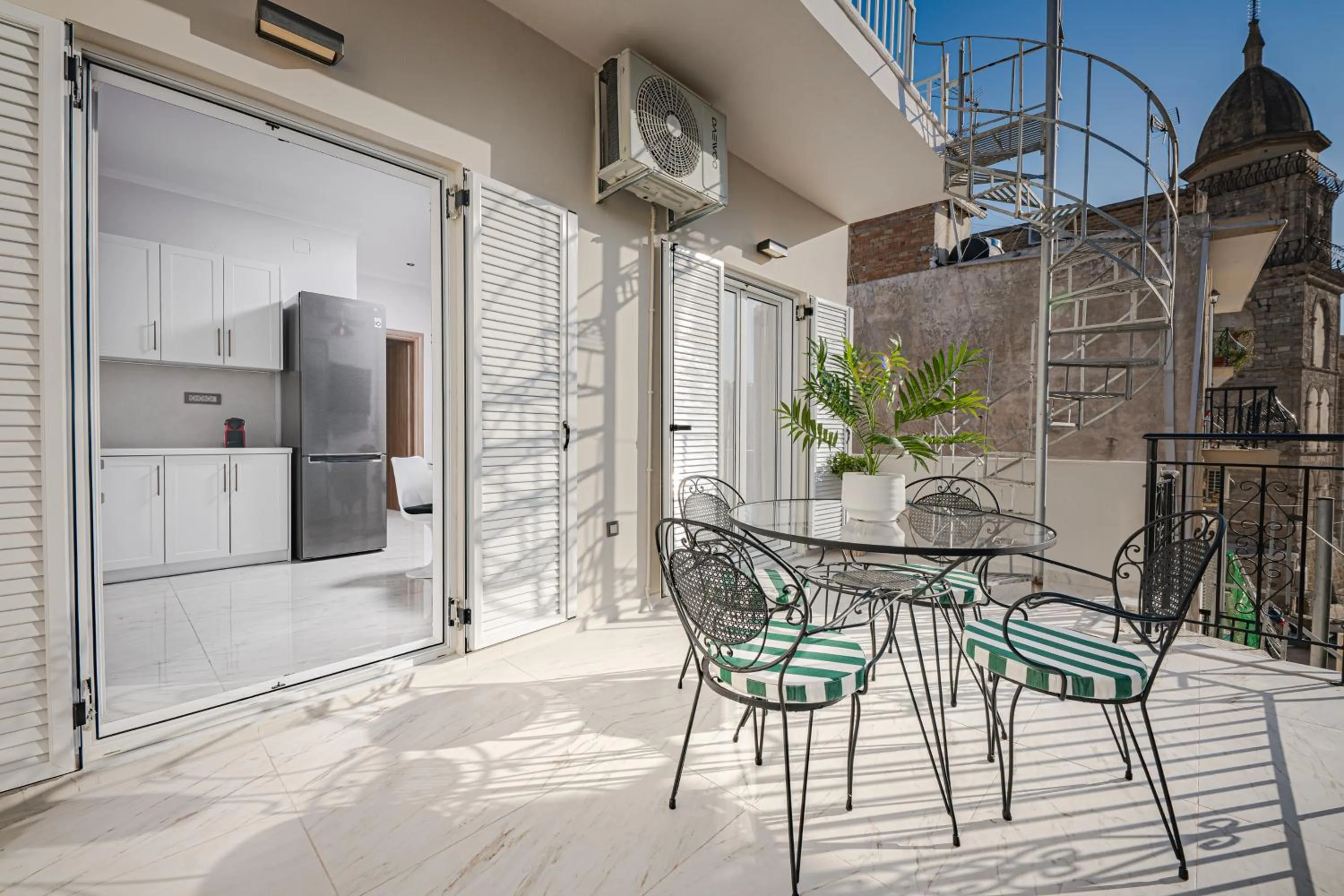 Balcony/Terrace in La Casa Di Luce