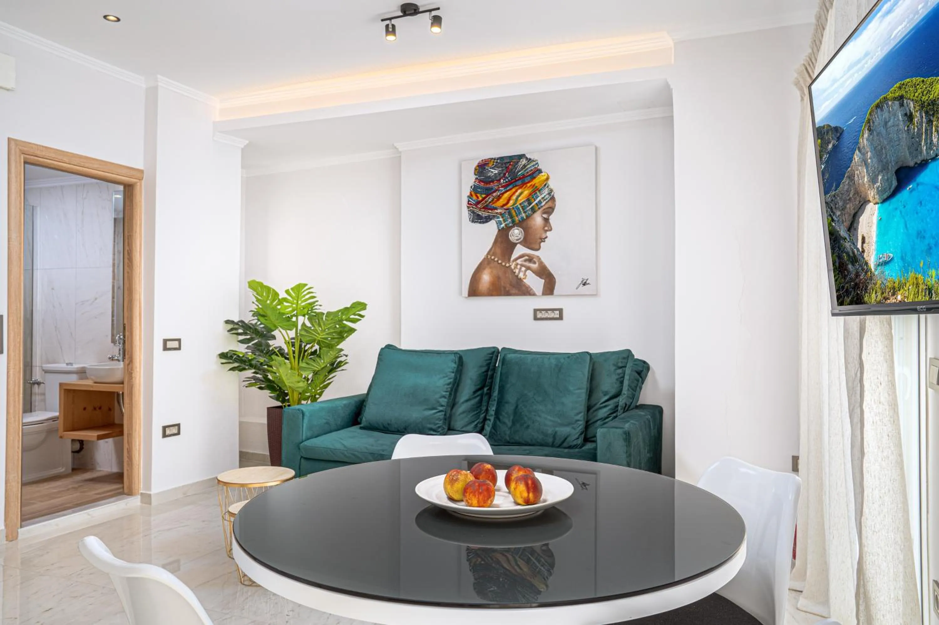 Living room in La Casa Di Luce