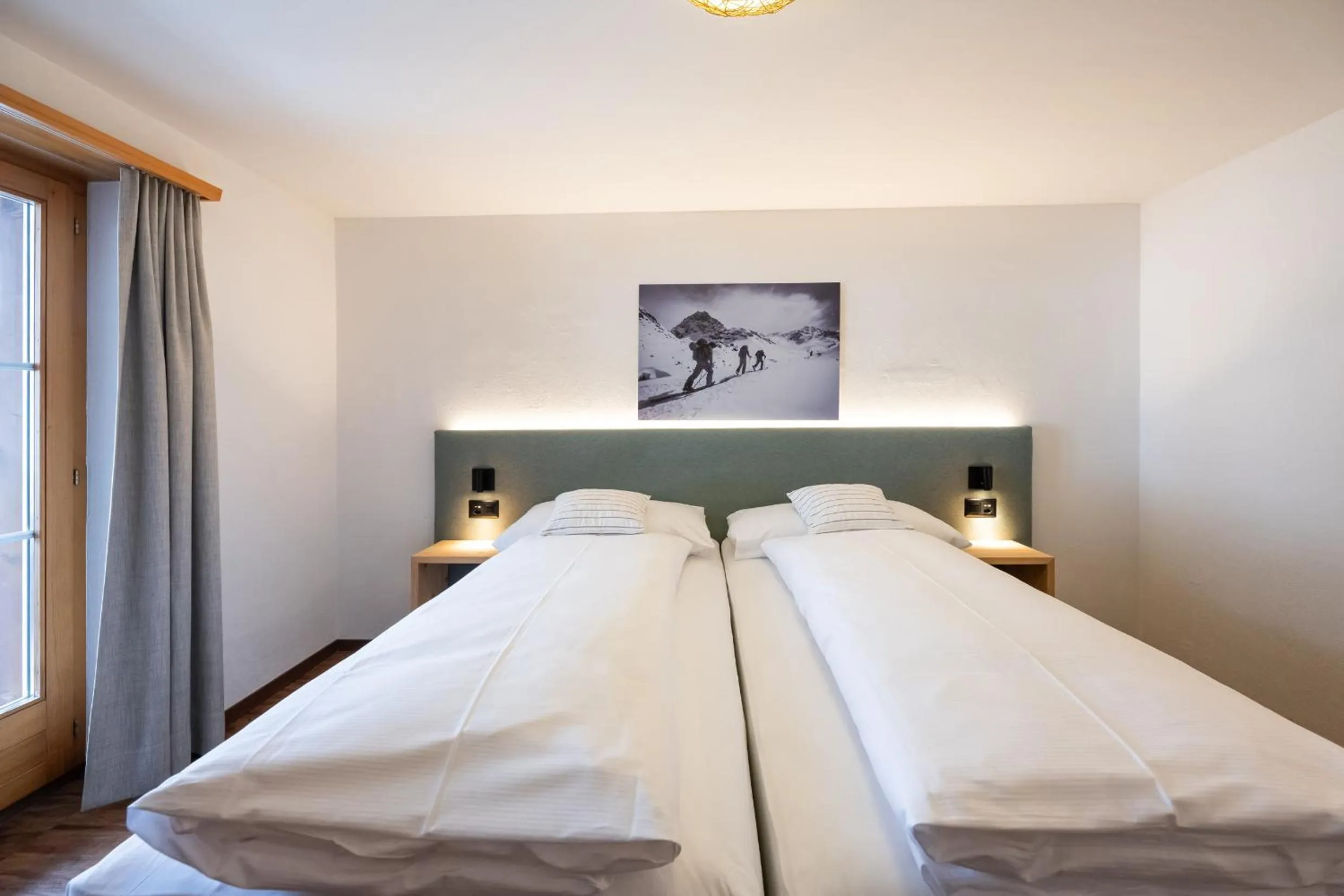Bedroom, Bed in Sport-Lodge Klosters