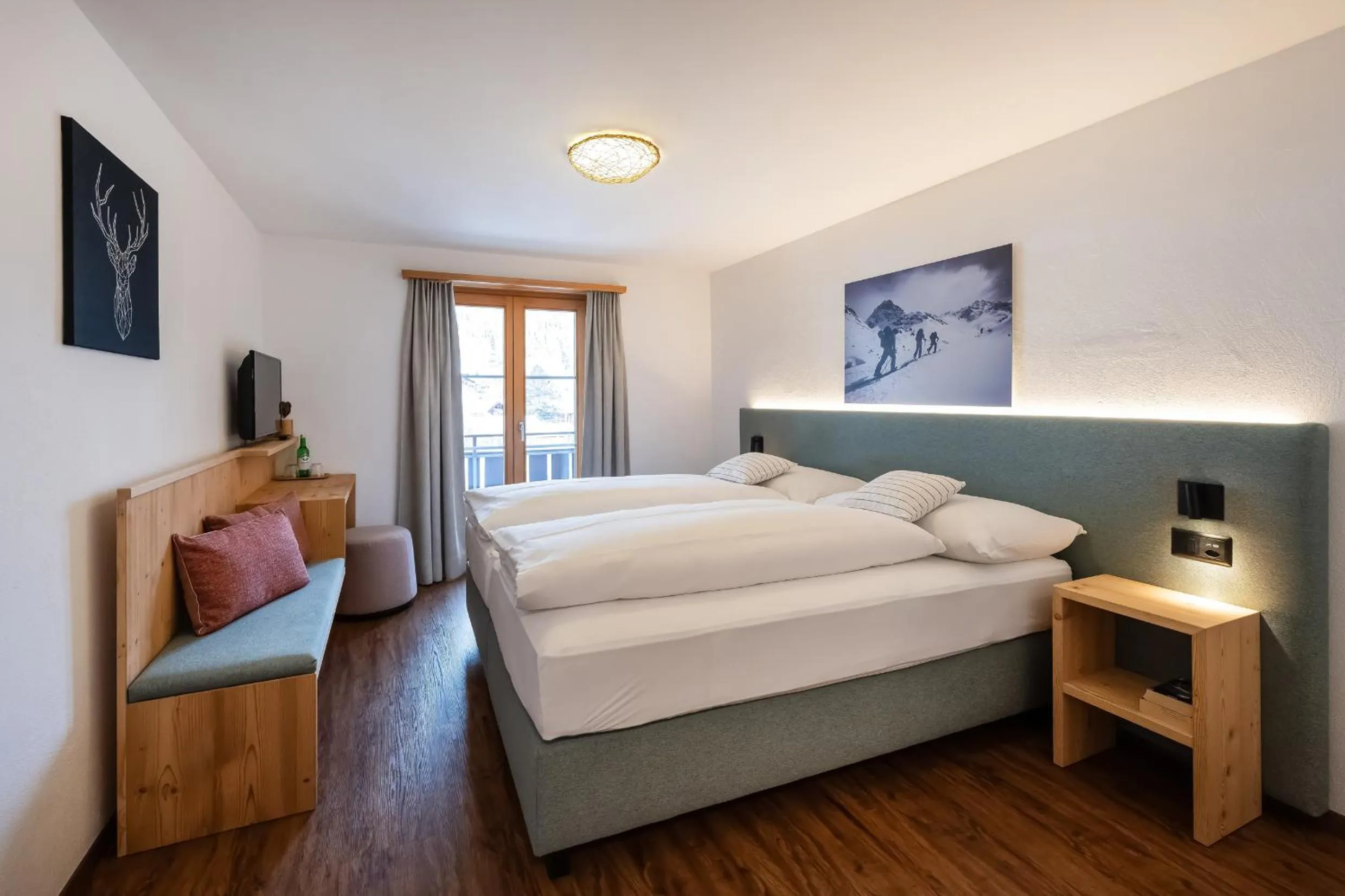 Bedroom, Bed in Sport-Lodge Klosters