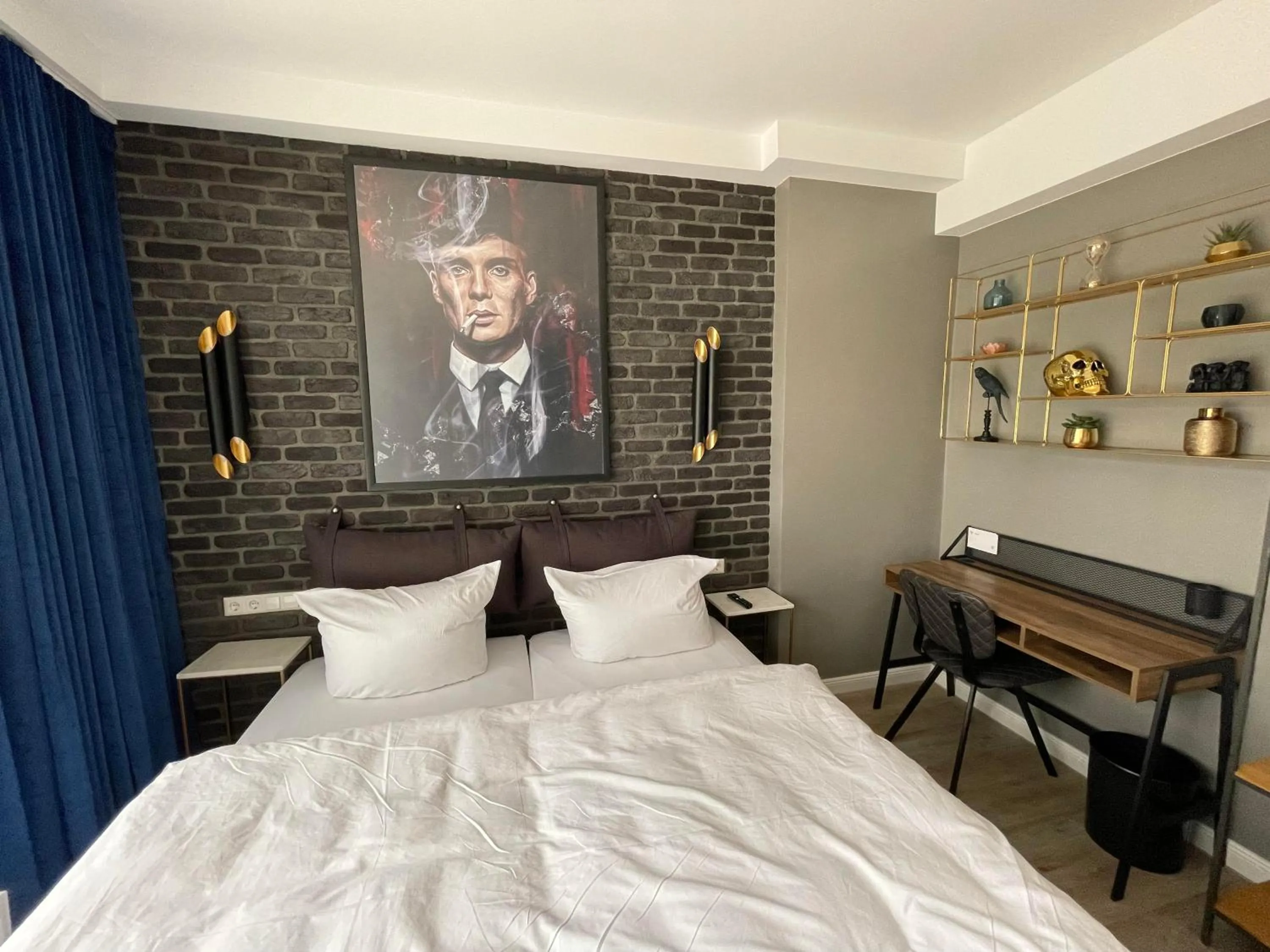 Bed in IQ Hotel Hannover