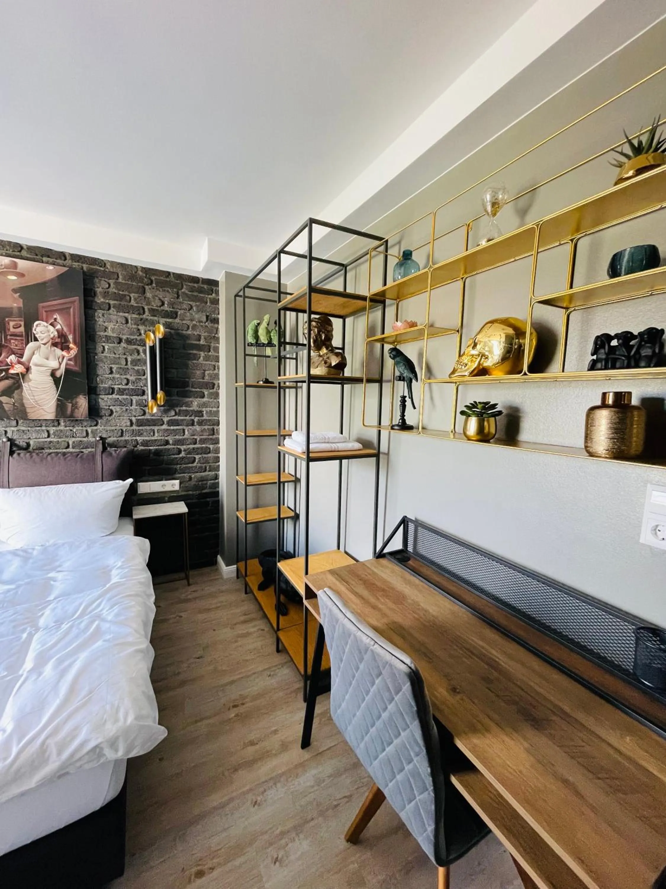 Bed in IQ Hotel Hannover