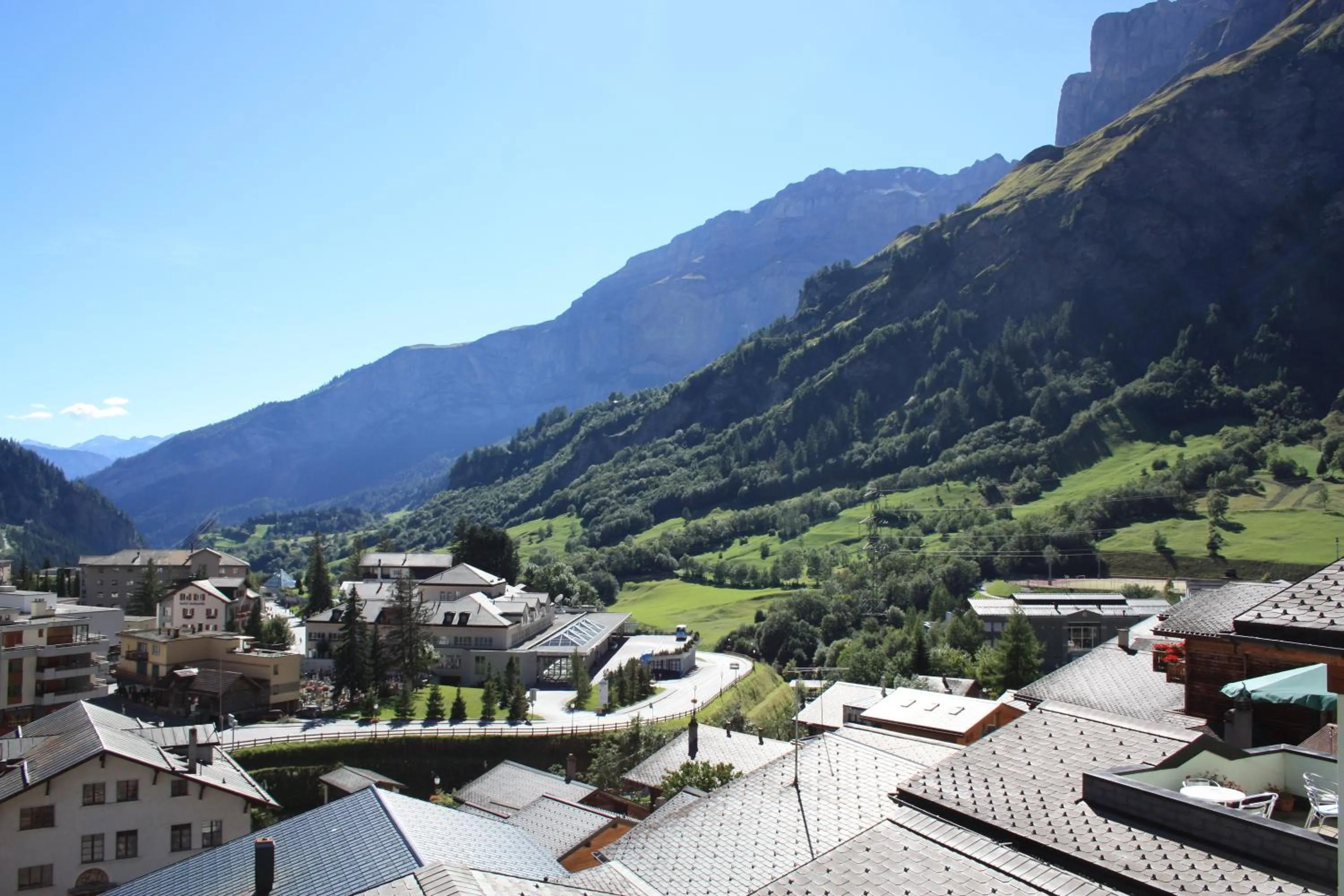 View (from property/room) in Hotel Paradis-Leukerbad-Therme