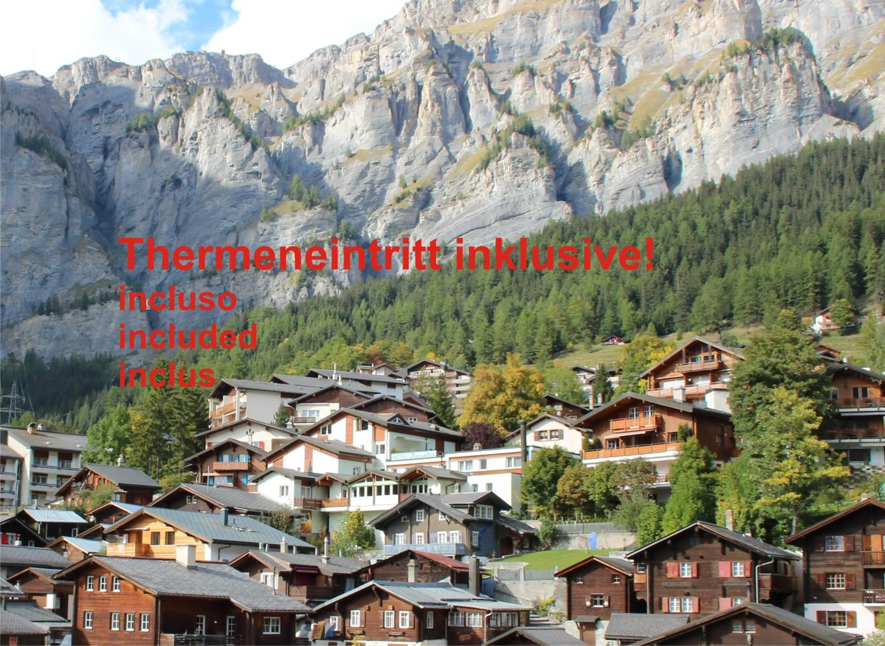 Property building in Hotel Paradis-Leukerbad-Therme