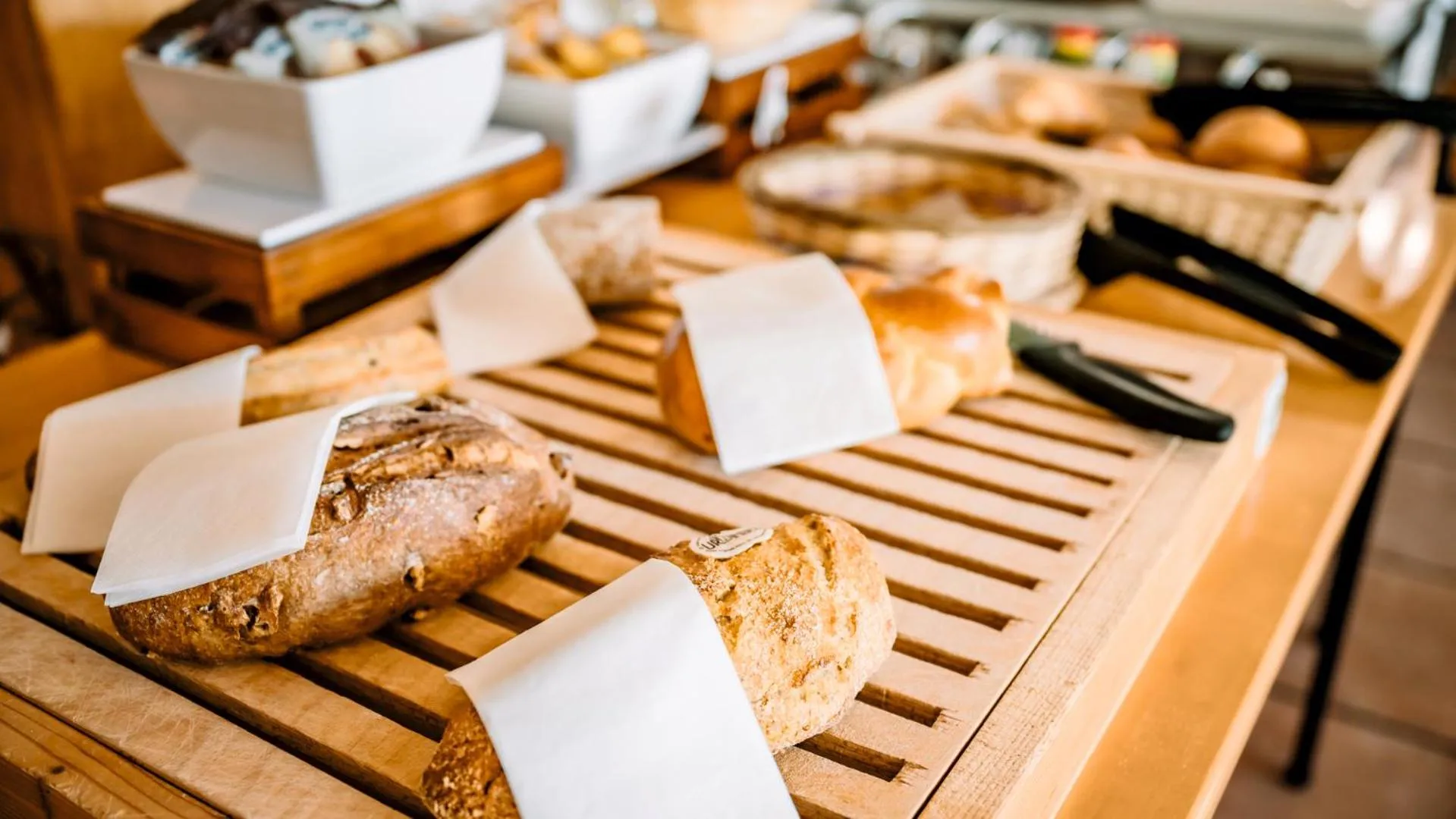 Breakfast in Hotel Paradis-Leukerbad-Therme