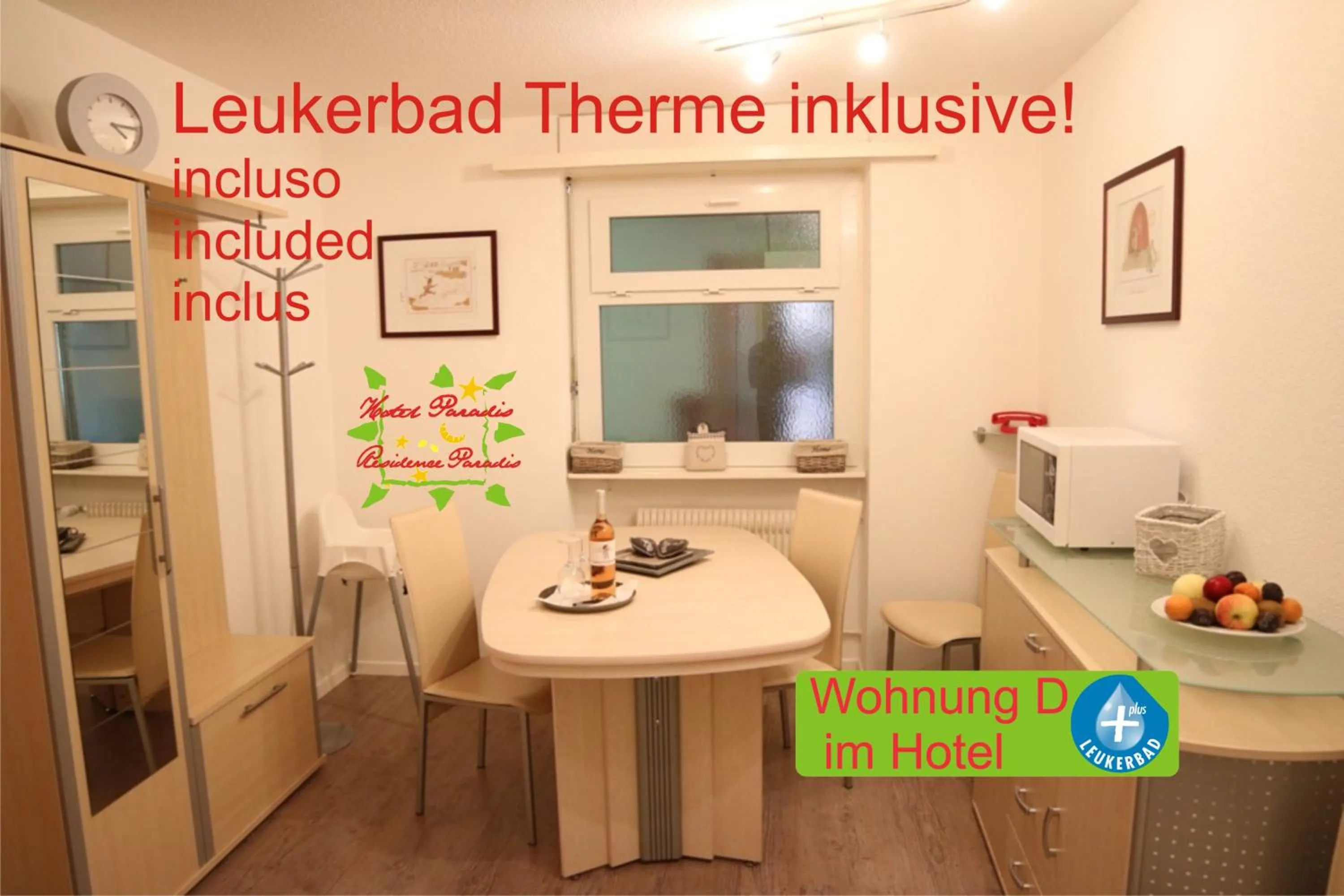 Dining area in Hotel Paradis-Leukerbad-Therme