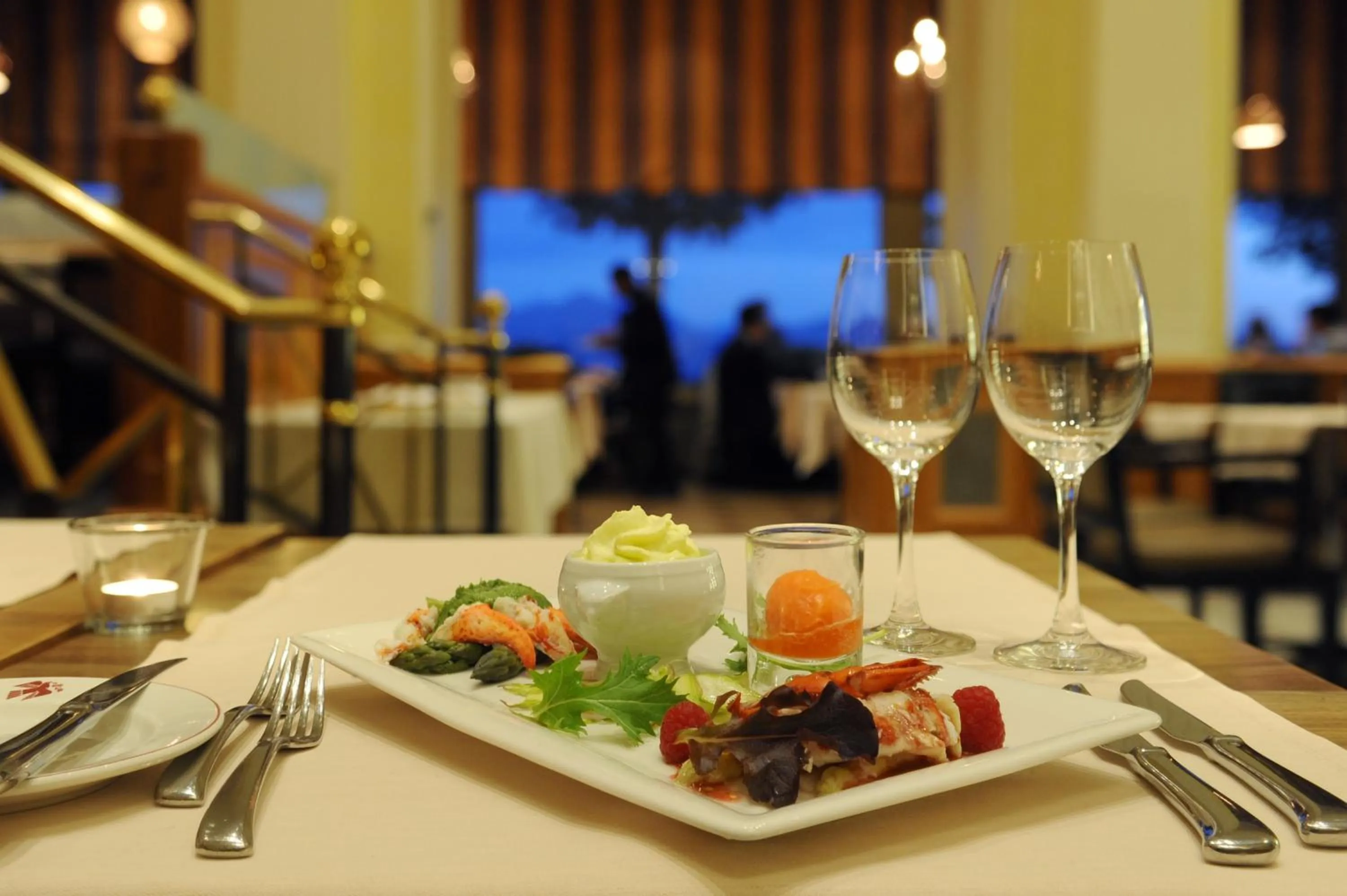 Restaurant/places to eat in Hôtel de la Paix Lausanne