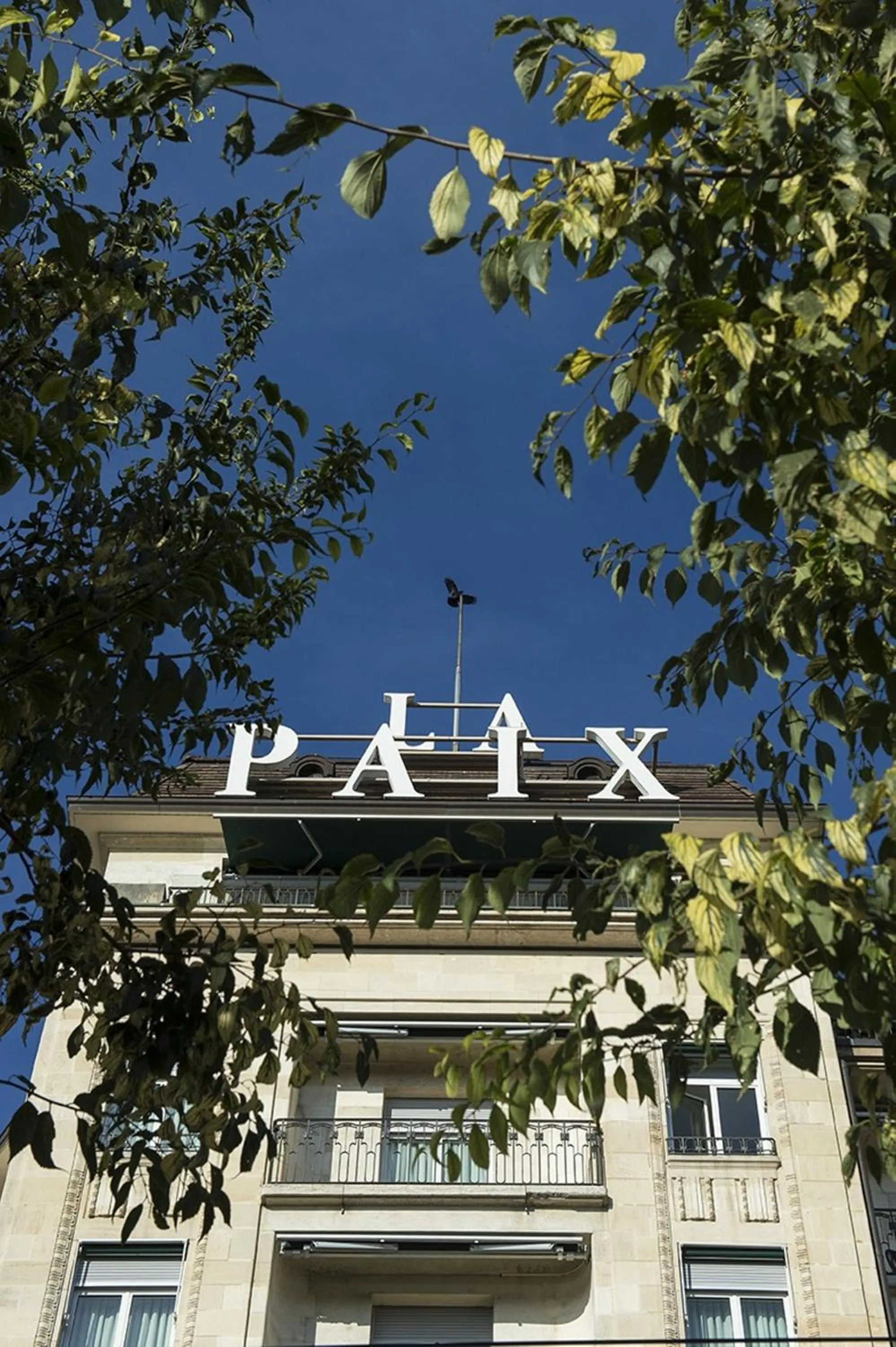 Property building in Hôtel de la Paix Lausanne