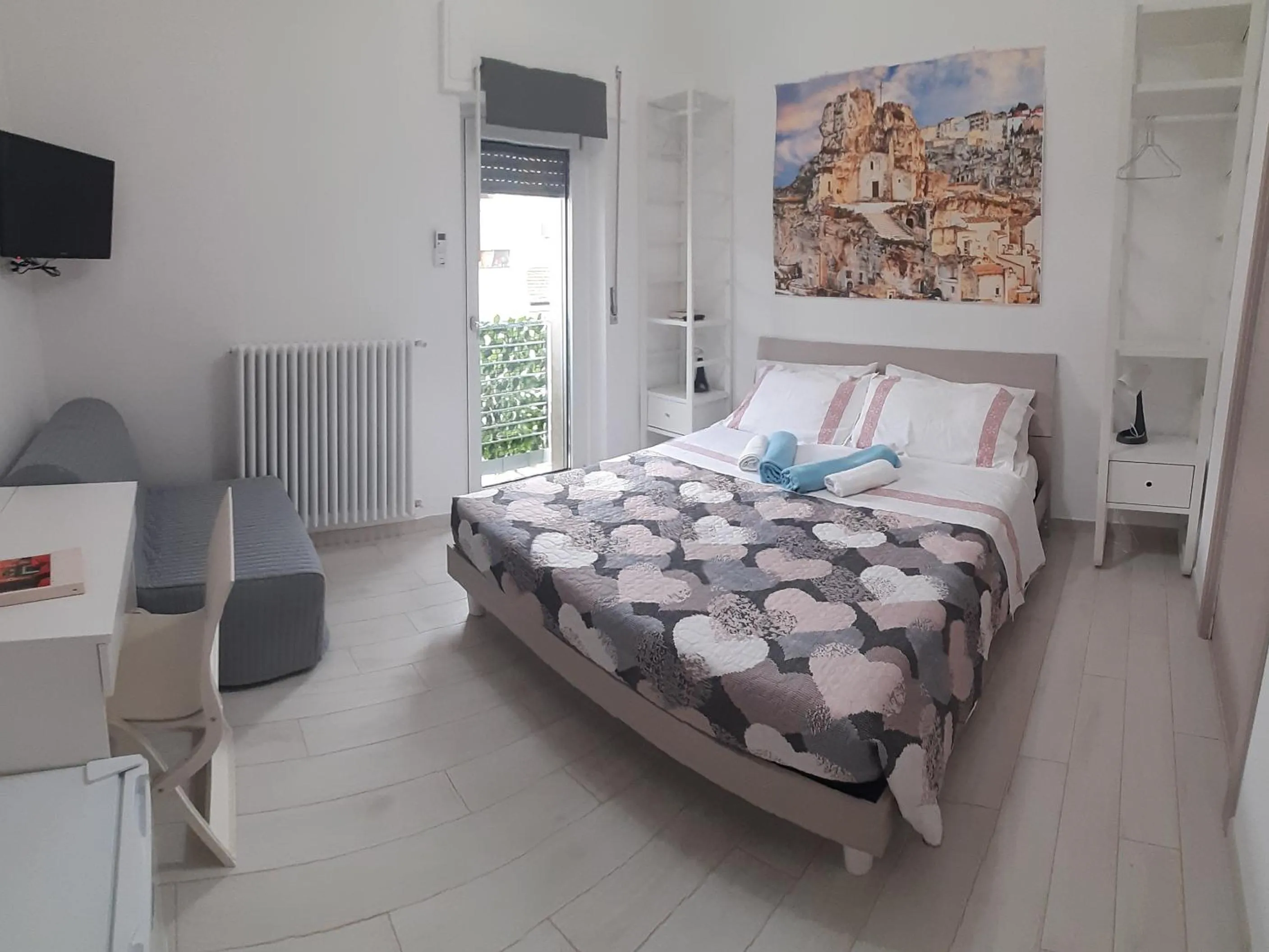 Bedroom, Bed in B&b Casa Vita Marconia