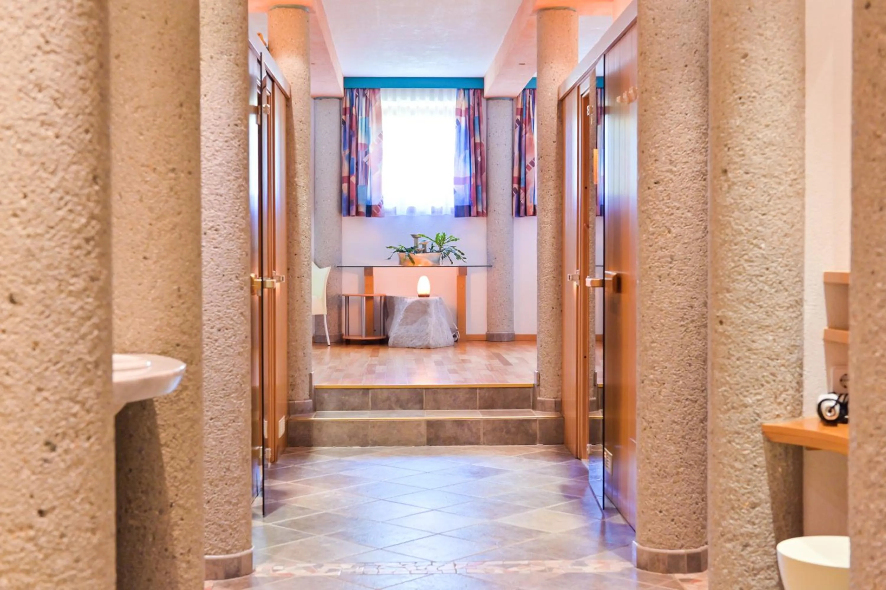 Sauna in Almhotel Fichtenheim