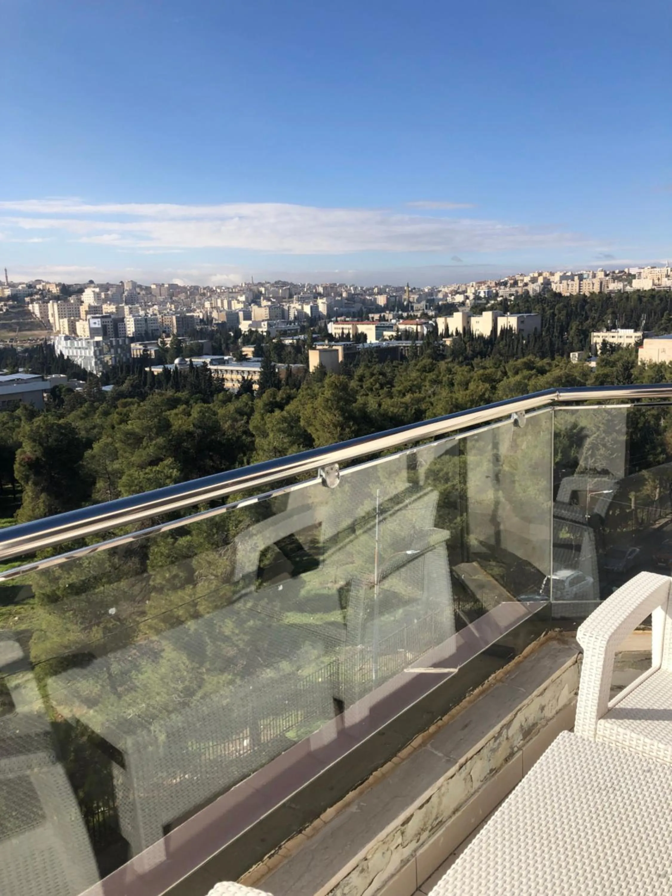 Balcony/Terrace in AlQimah Hotel Apartments