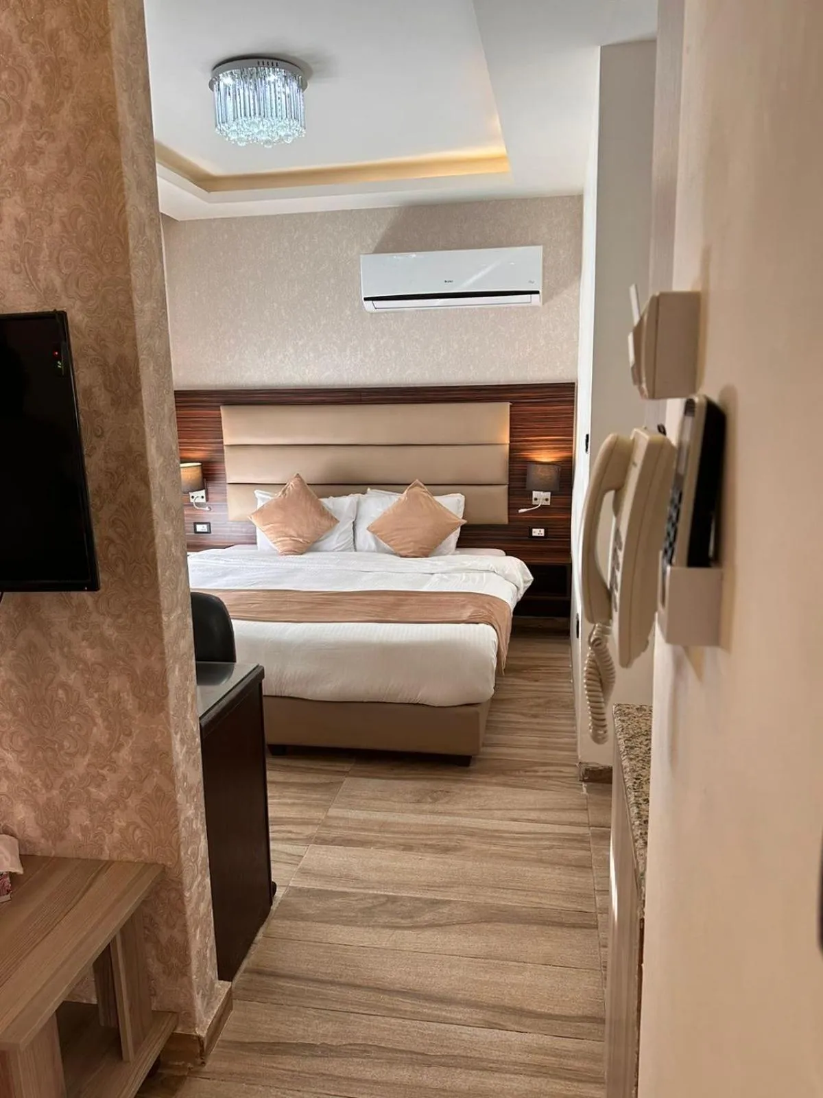 Bedroom, Bed in AlQimah Hotel Apartments