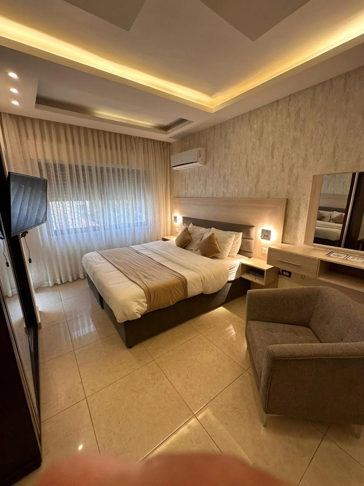 Bedroom, Bed in AlQimah Hotel Apartments