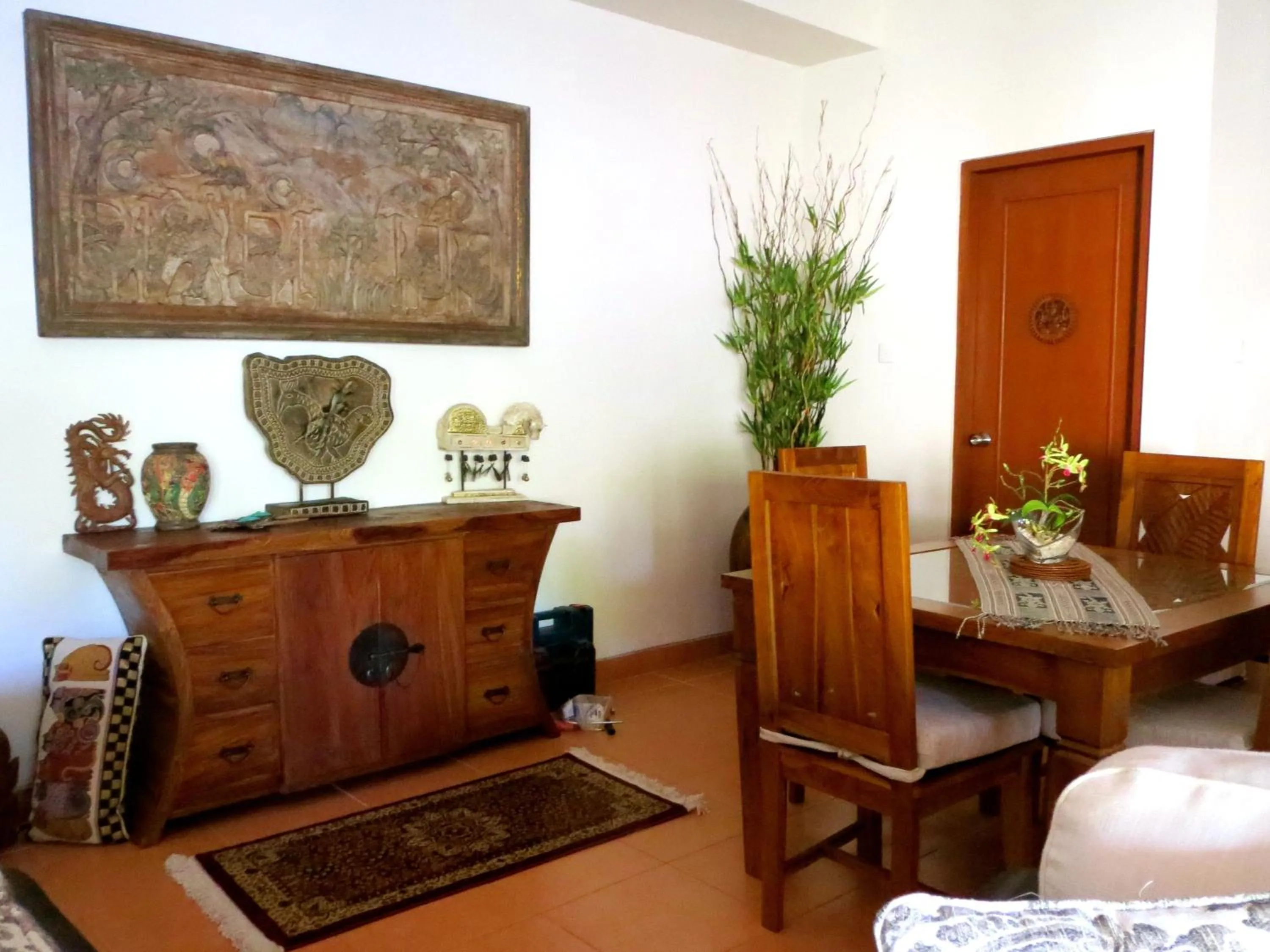 Dining area in Villa Chinta 1
