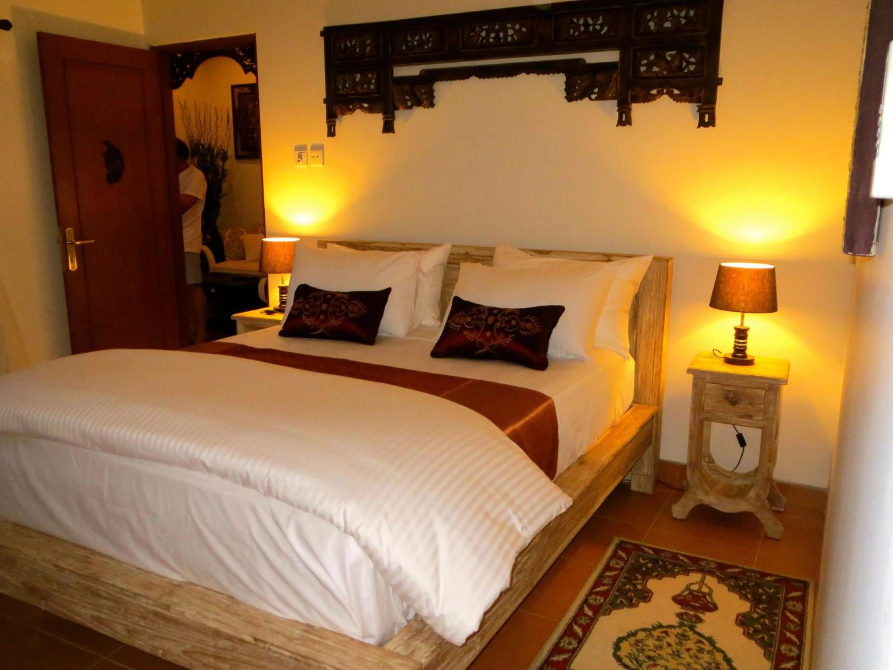 Bedroom, Bed in Villa Chinta 1