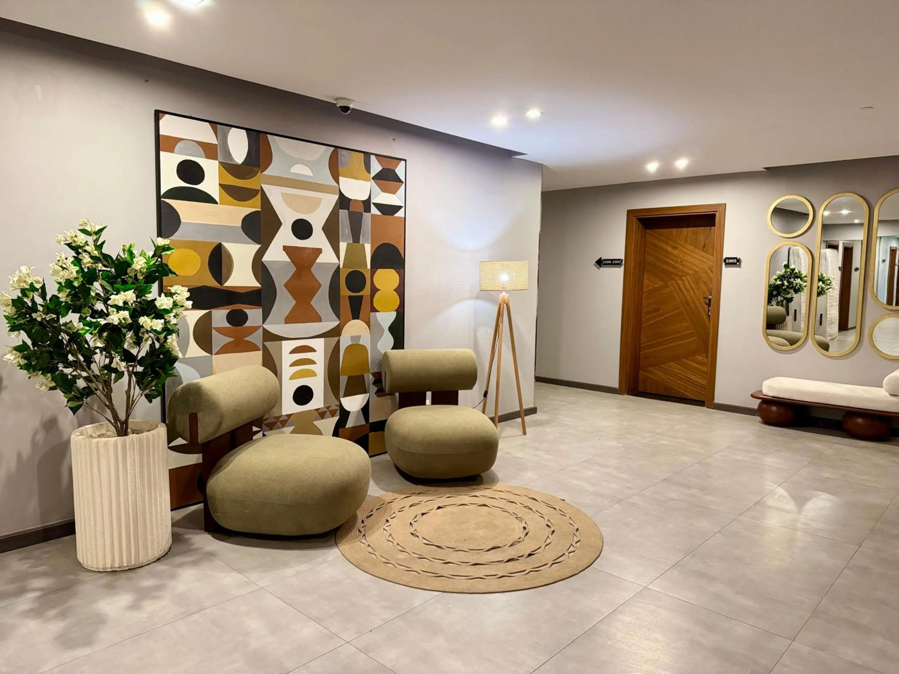 Lobby or reception in Ocean Blue Studios