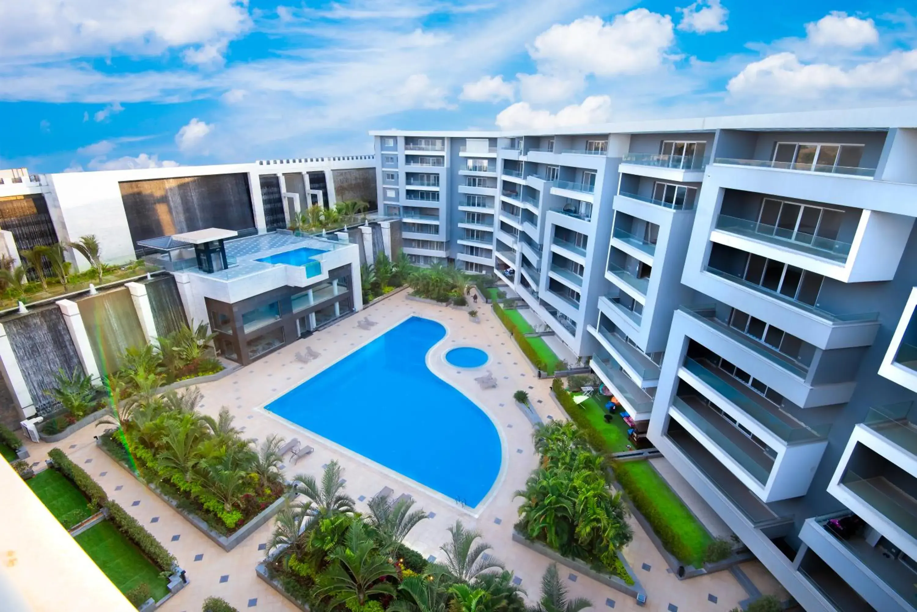 Bird's eye view in Ocean Blue Studios Bird's eye view in Ocean Blue Studios