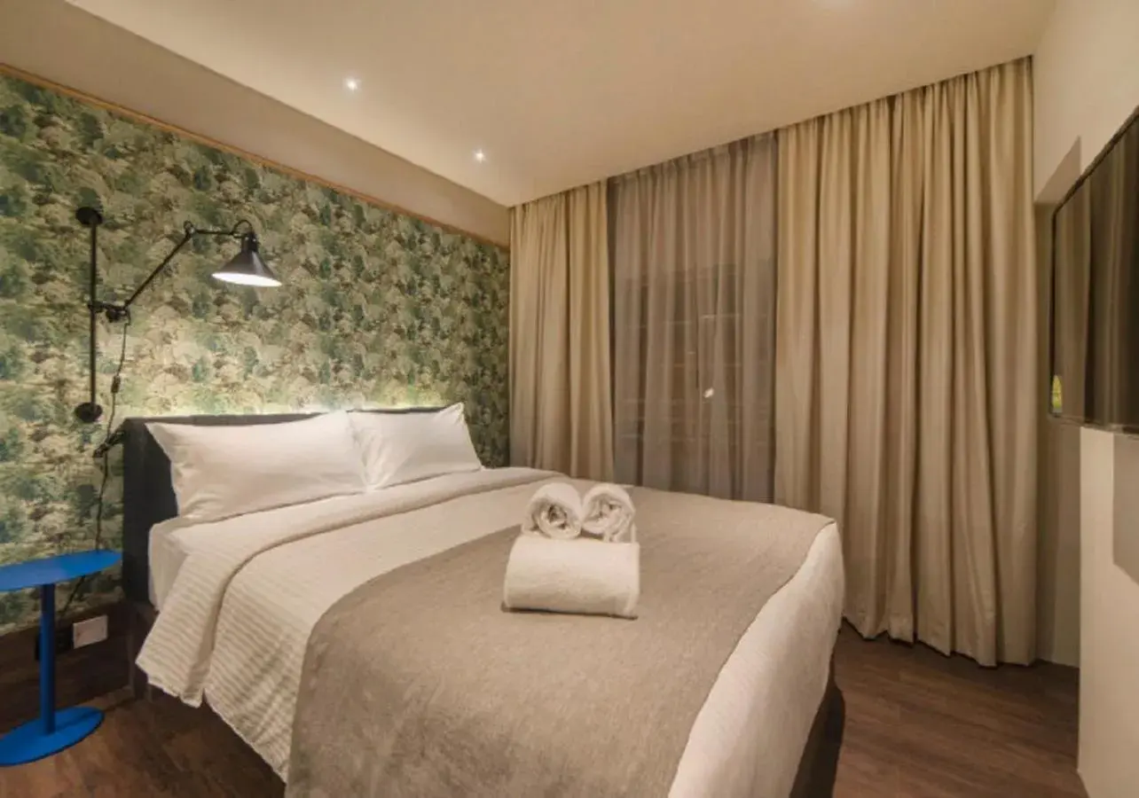 Guests, Bed in The Great Madras by Hotel Calmo Guests, Bed in The Great Madras by Hotel Calmo