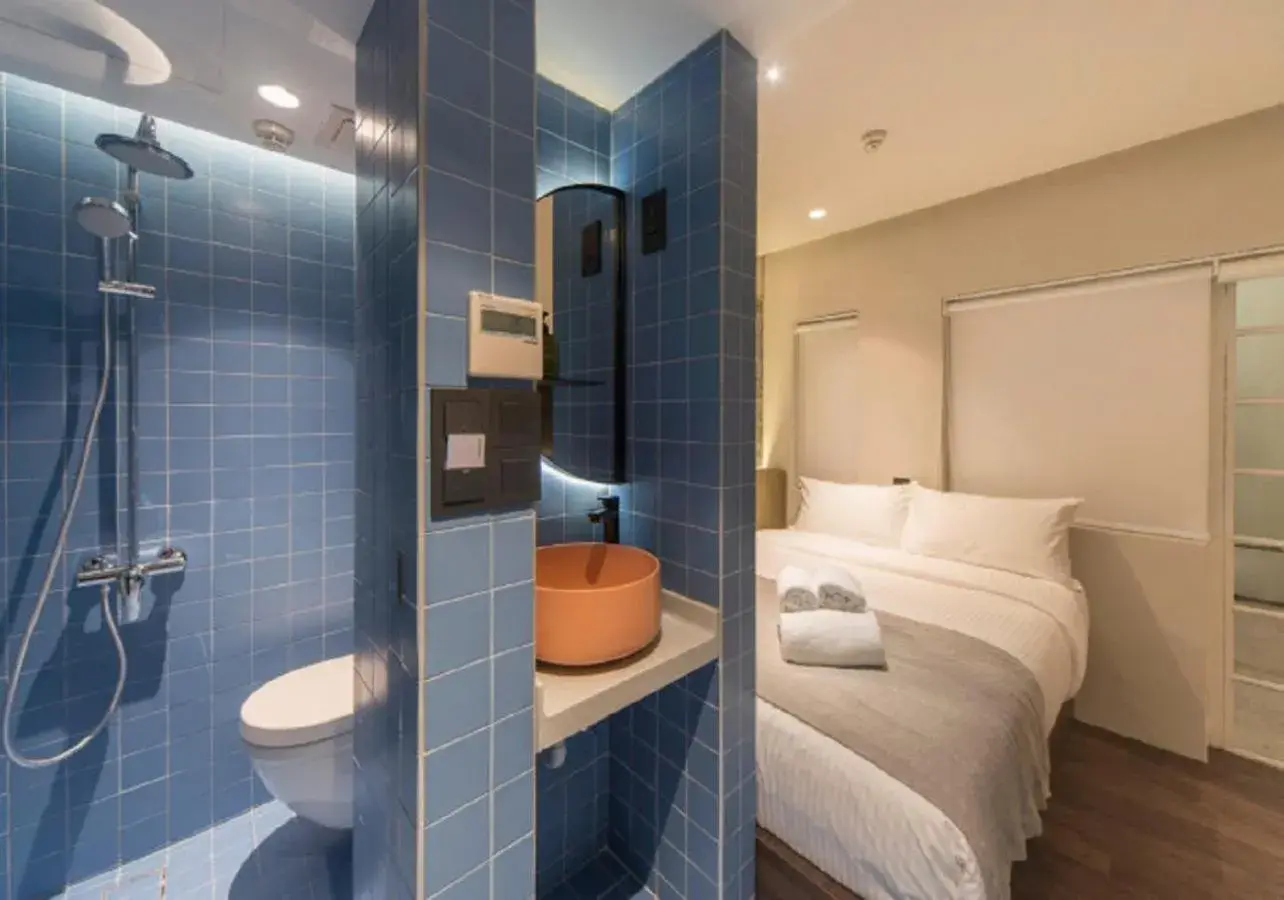 Guests, Bed in The Great Madras by Hotel Calmo Guests, Bed in The Great Madras by Hotel Calmo