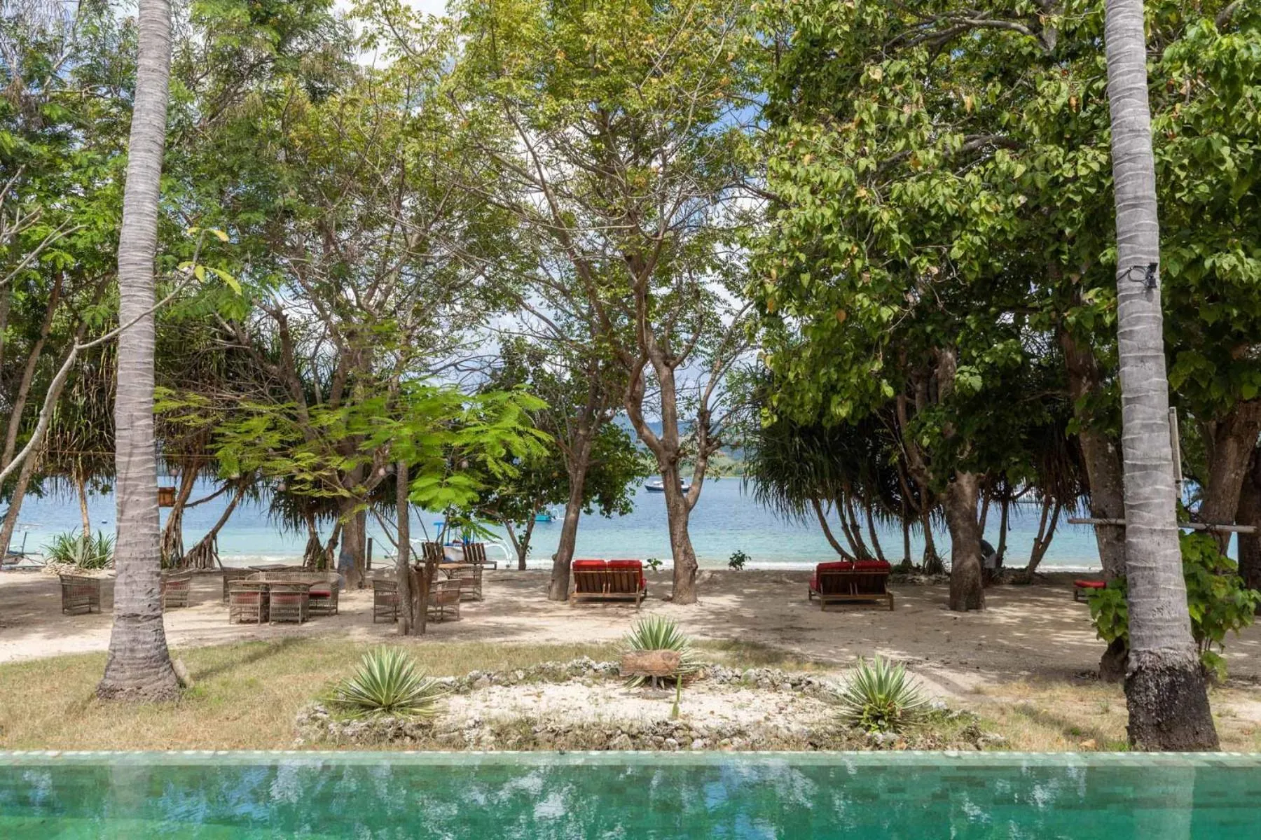 Garden in Amahelia Luxury Resort & Restaurant - Gili Asahan