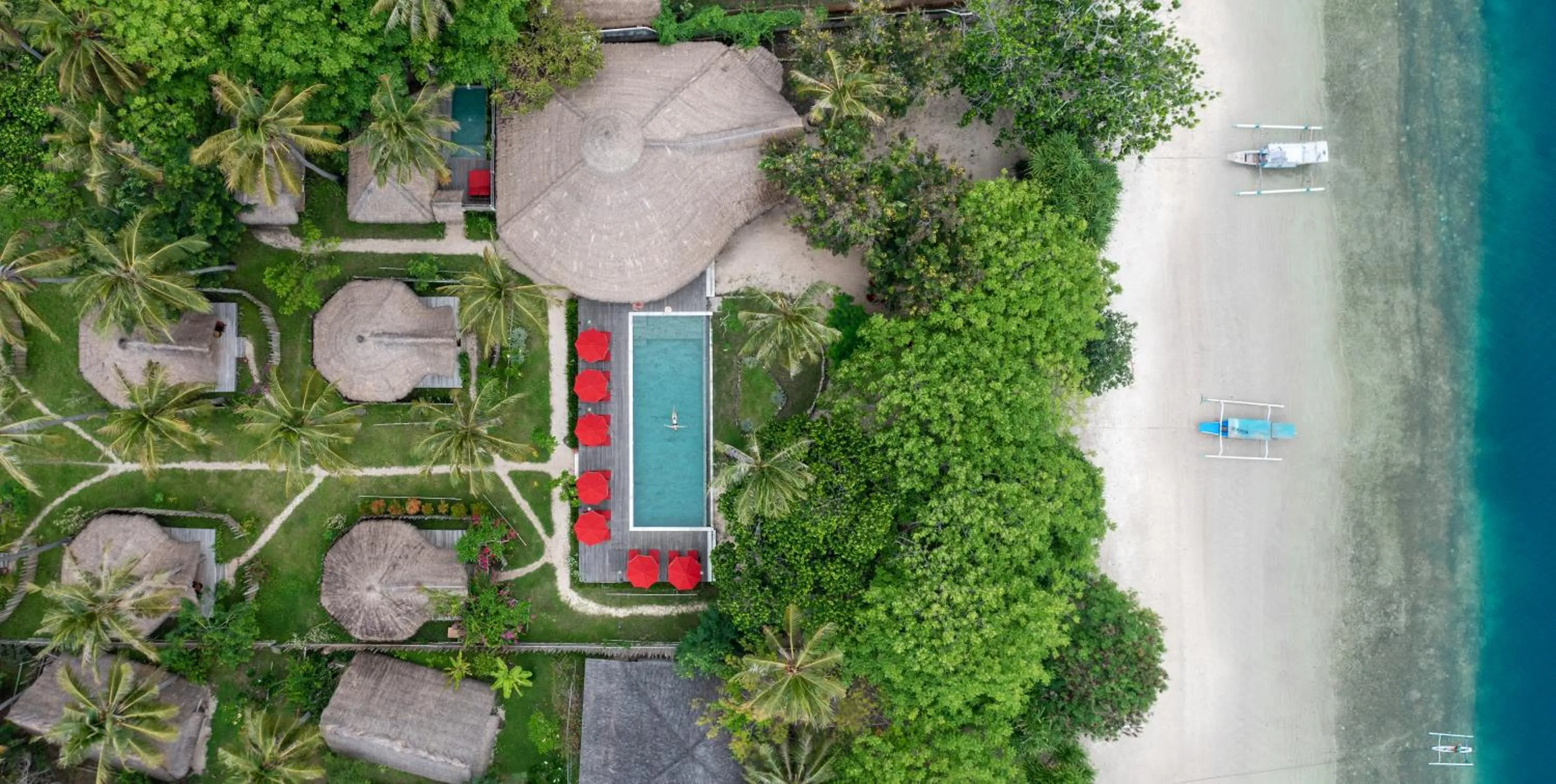 Property building in Amahelia Luxury Resort & Restaurant - Gili Asahan