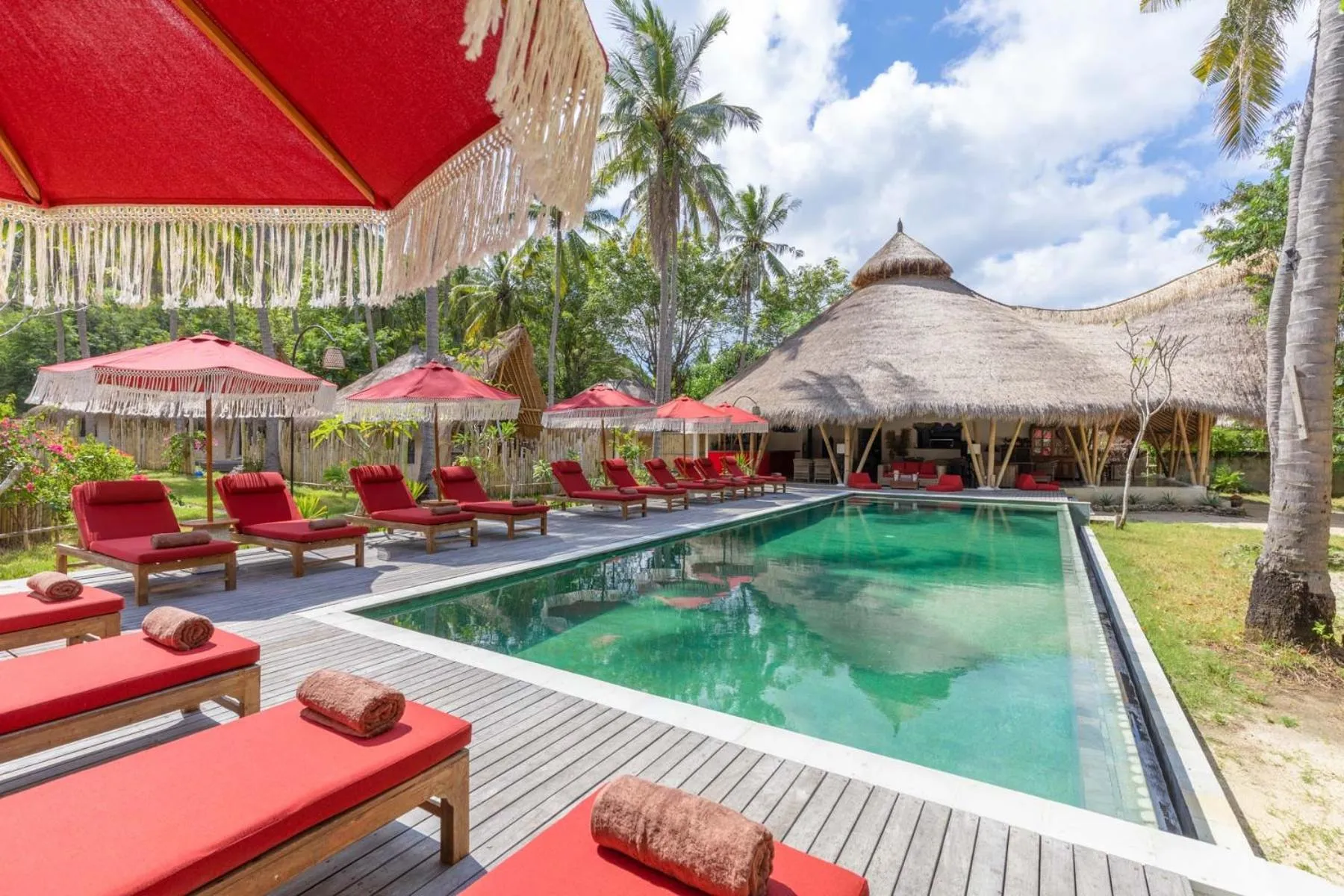 Restaurant/places to eat in Amahelia Luxury Resort & Restaurant - Gili Asahan