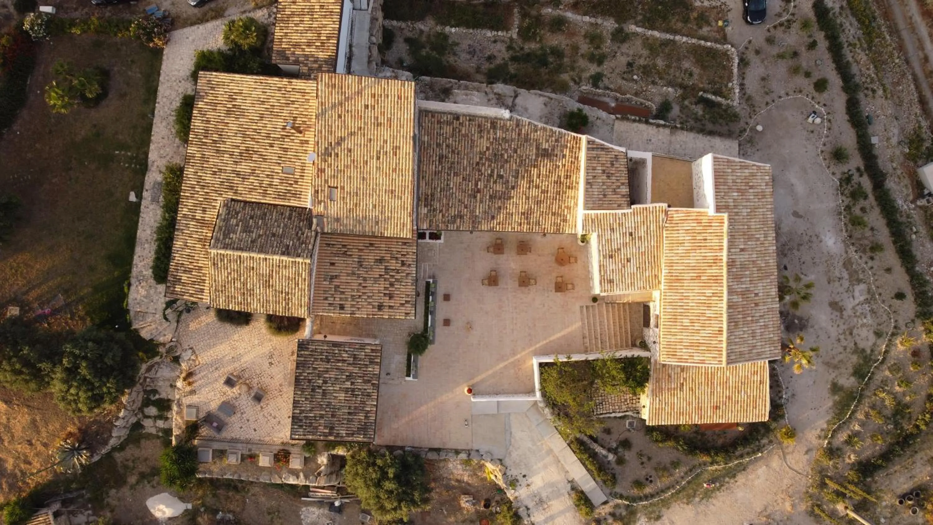 Bird's eye view in Borgo delle Pietre